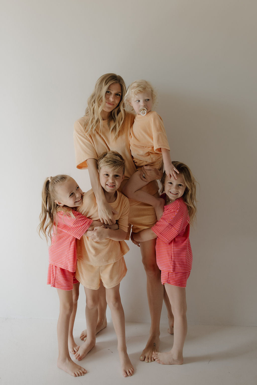 Women's Terry Short Set | Sherbert