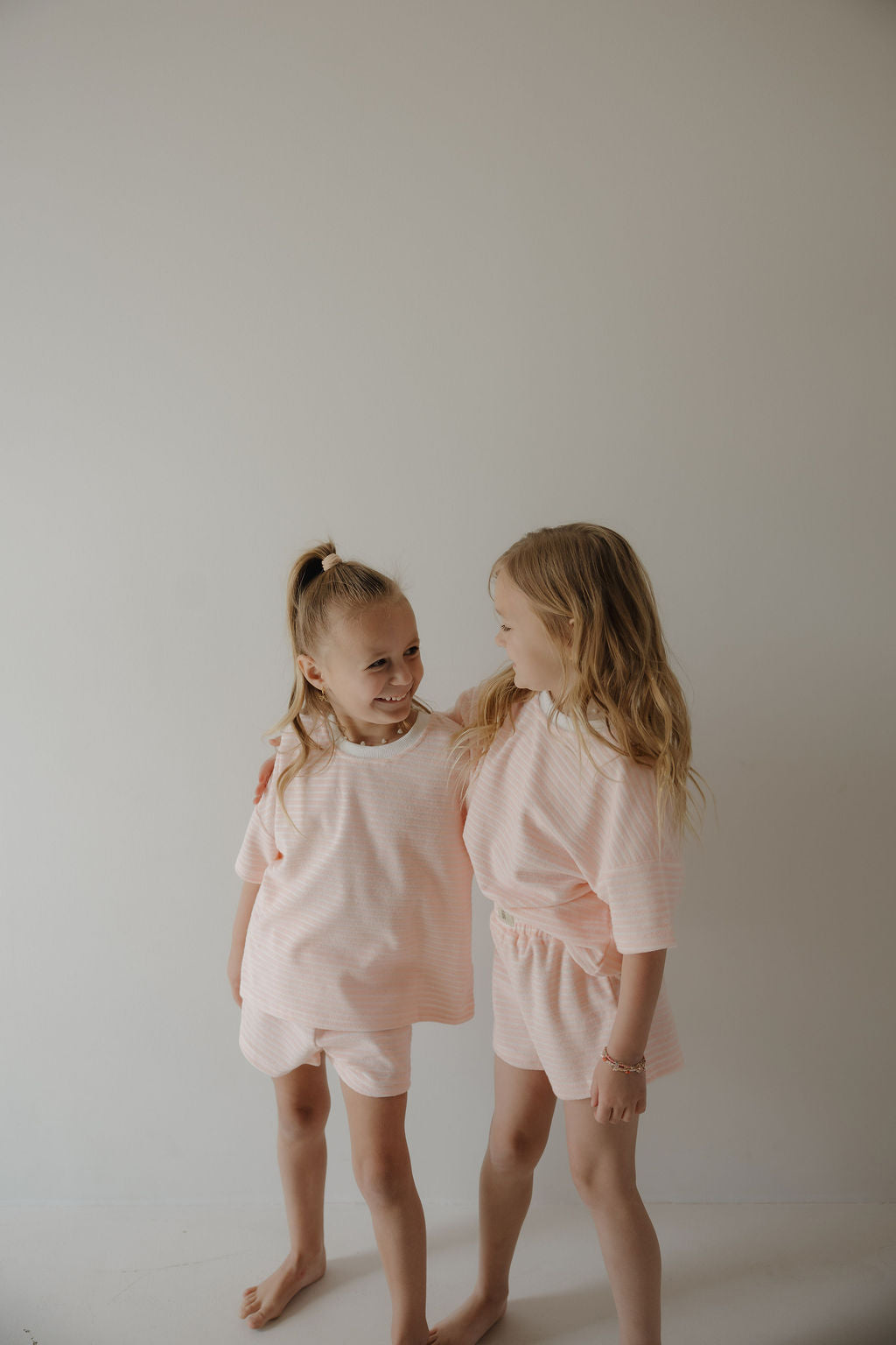Child Terry Short Set | Cotton Candy