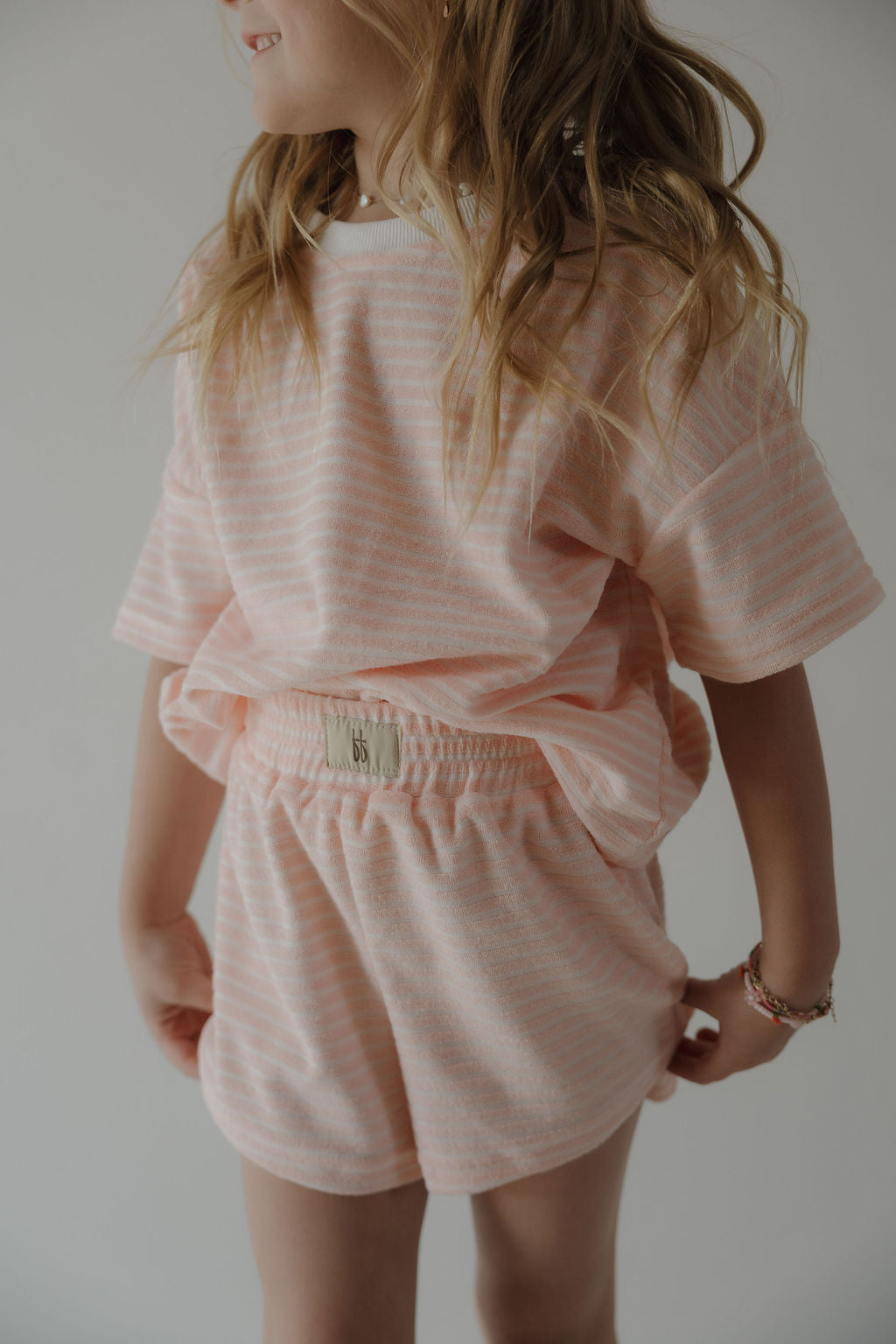 Child Terry Short Set | Cotton Candy