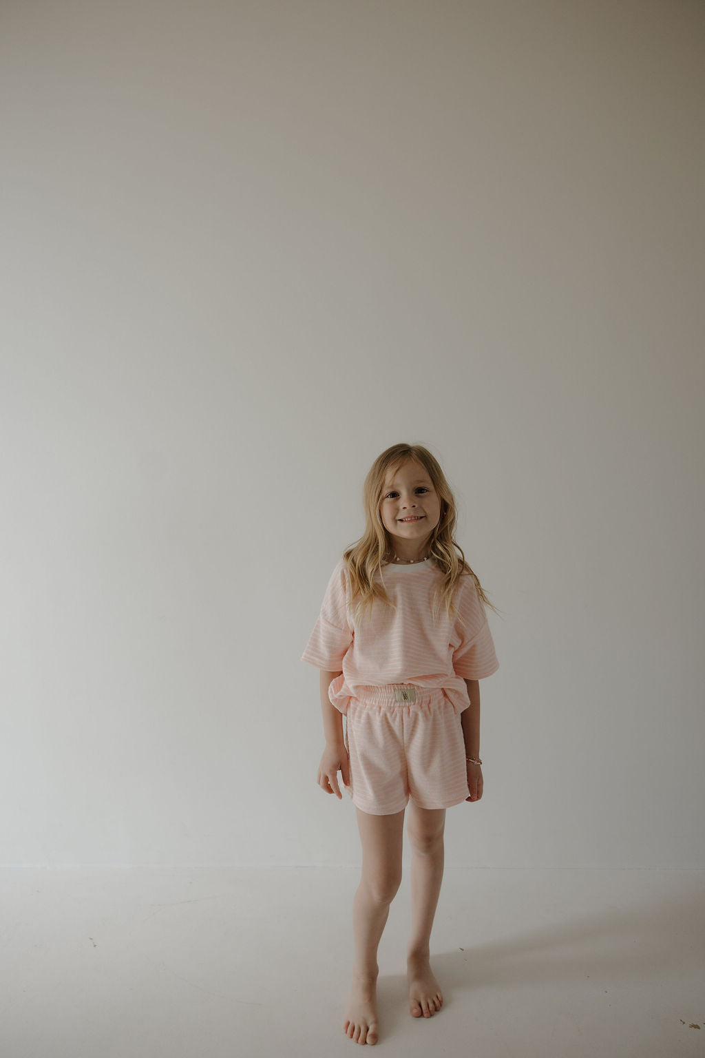 Child Terry Short Set | Cotton Candy