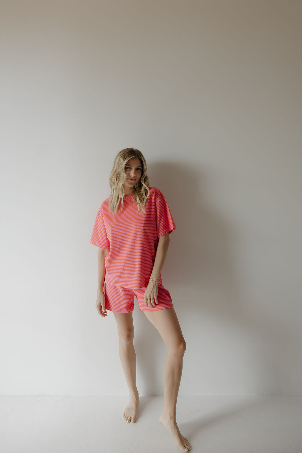 Women's Terry Short Set | Strawberry