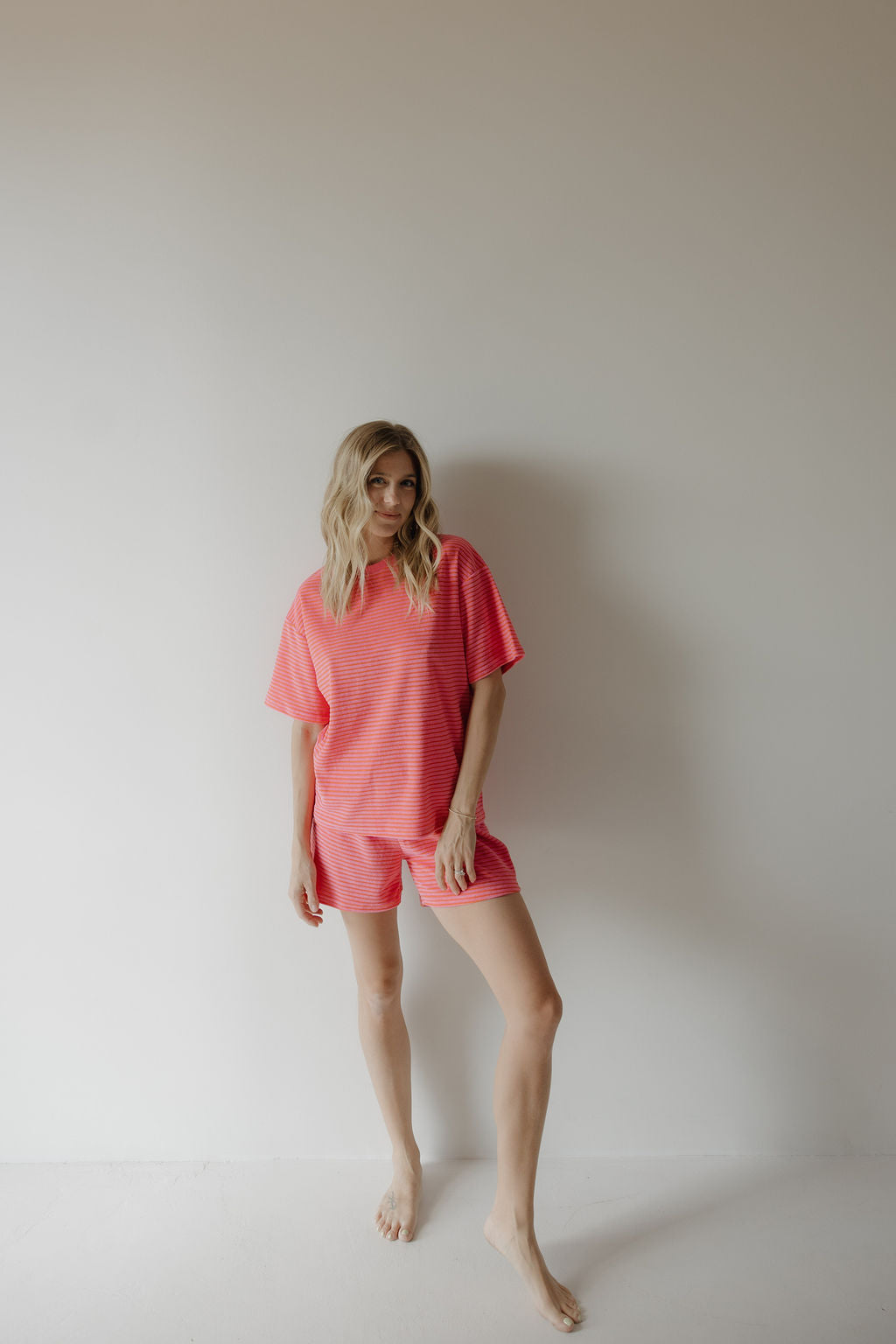 Women's Terry Short Set | Strawberry