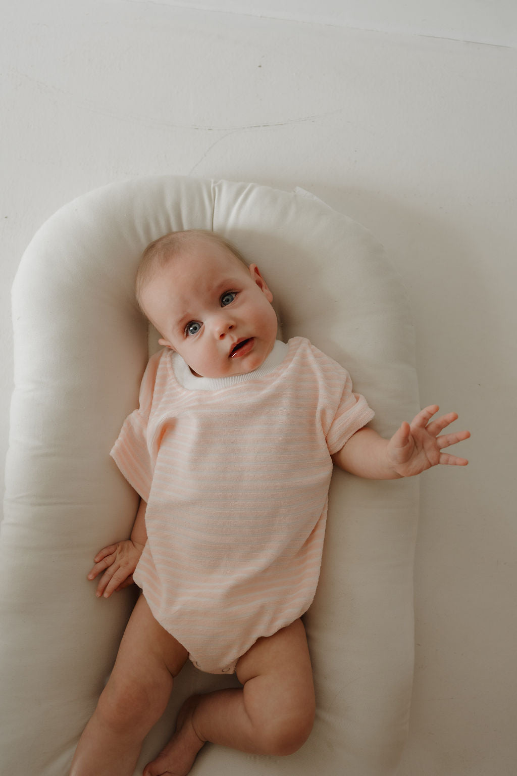 Terry T-Shirt Romper | Cotton Candy
