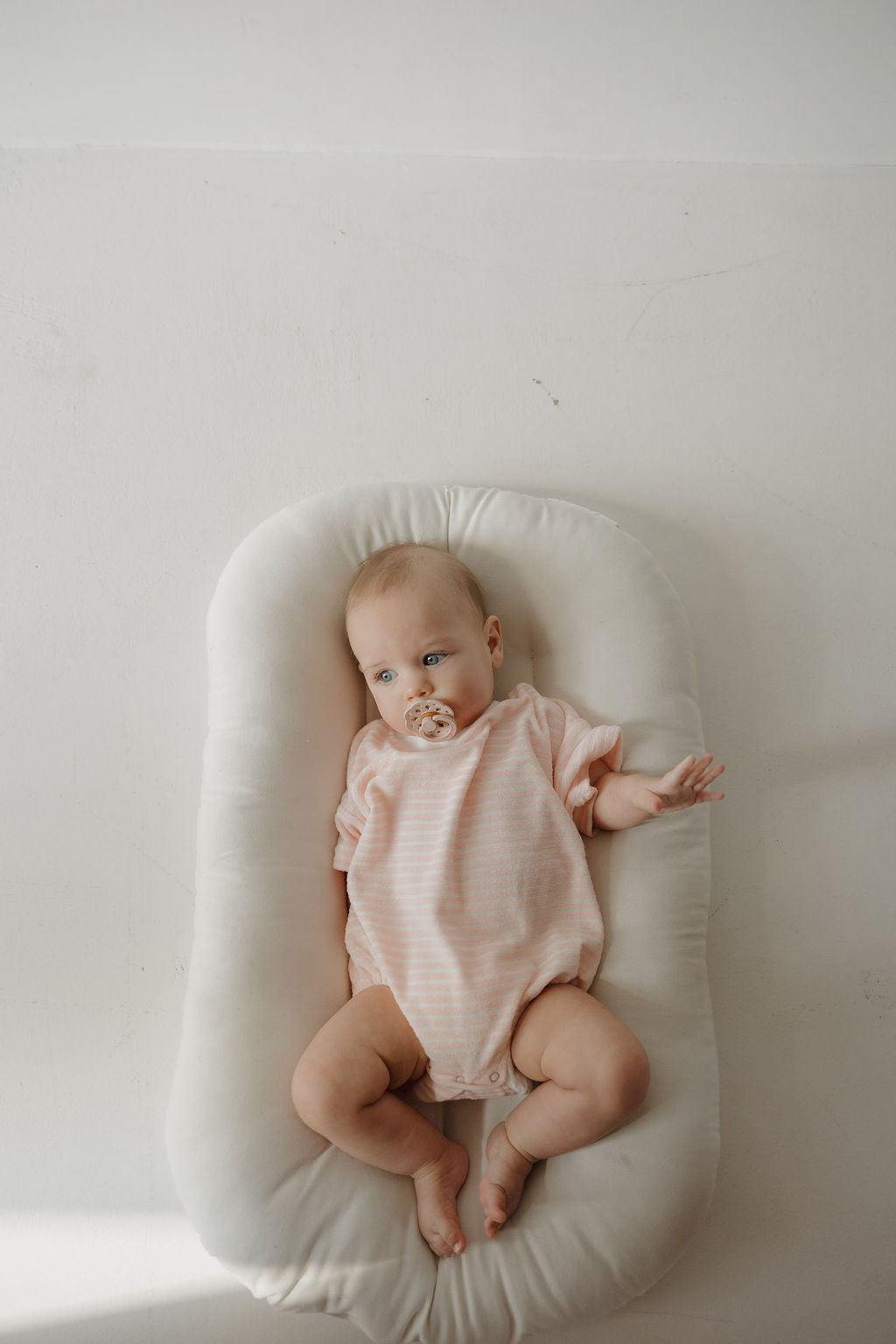 Terry T-Shirt Romper | Cotton Candy
