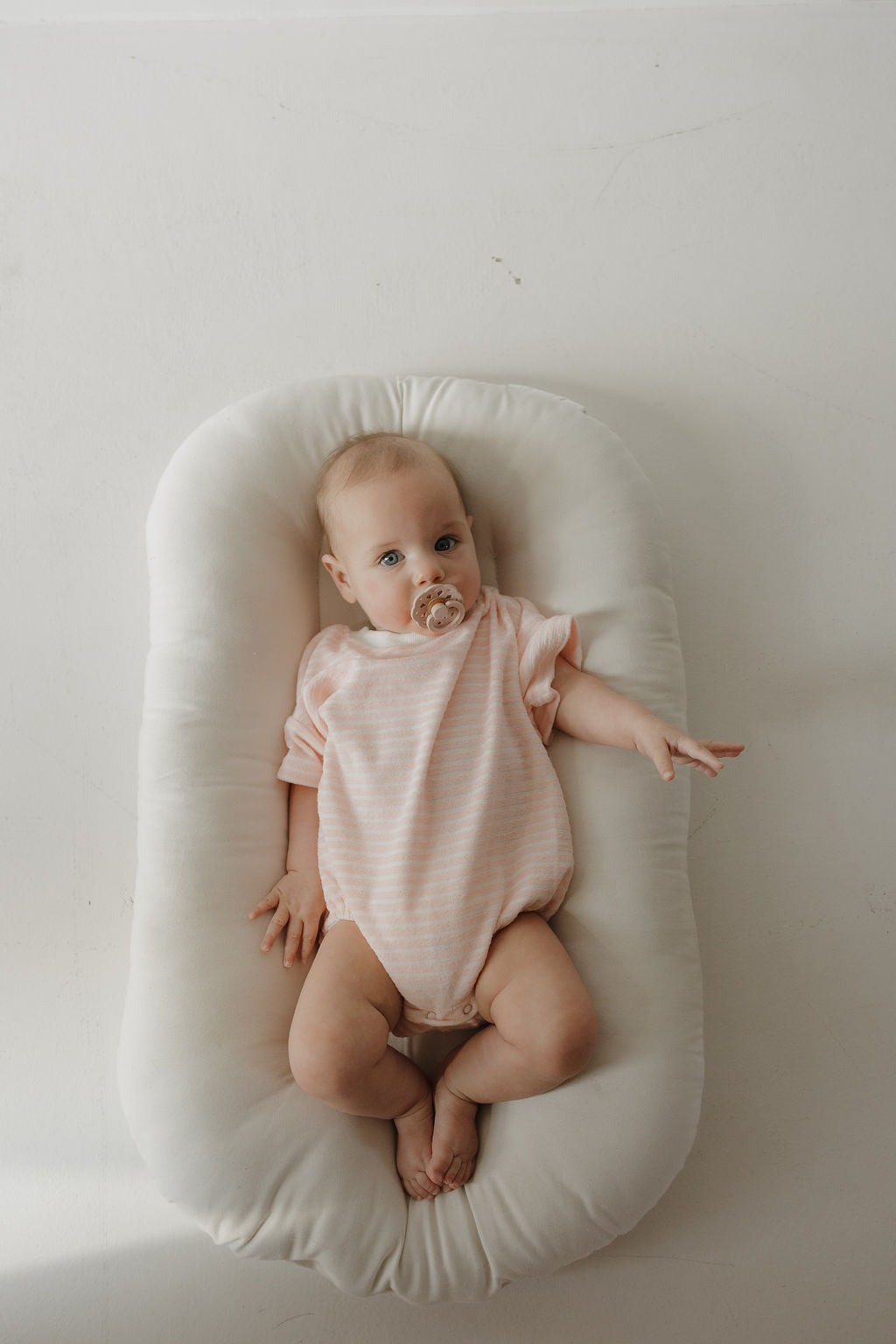 Terry T-Shirt Romper | Cotton Candy