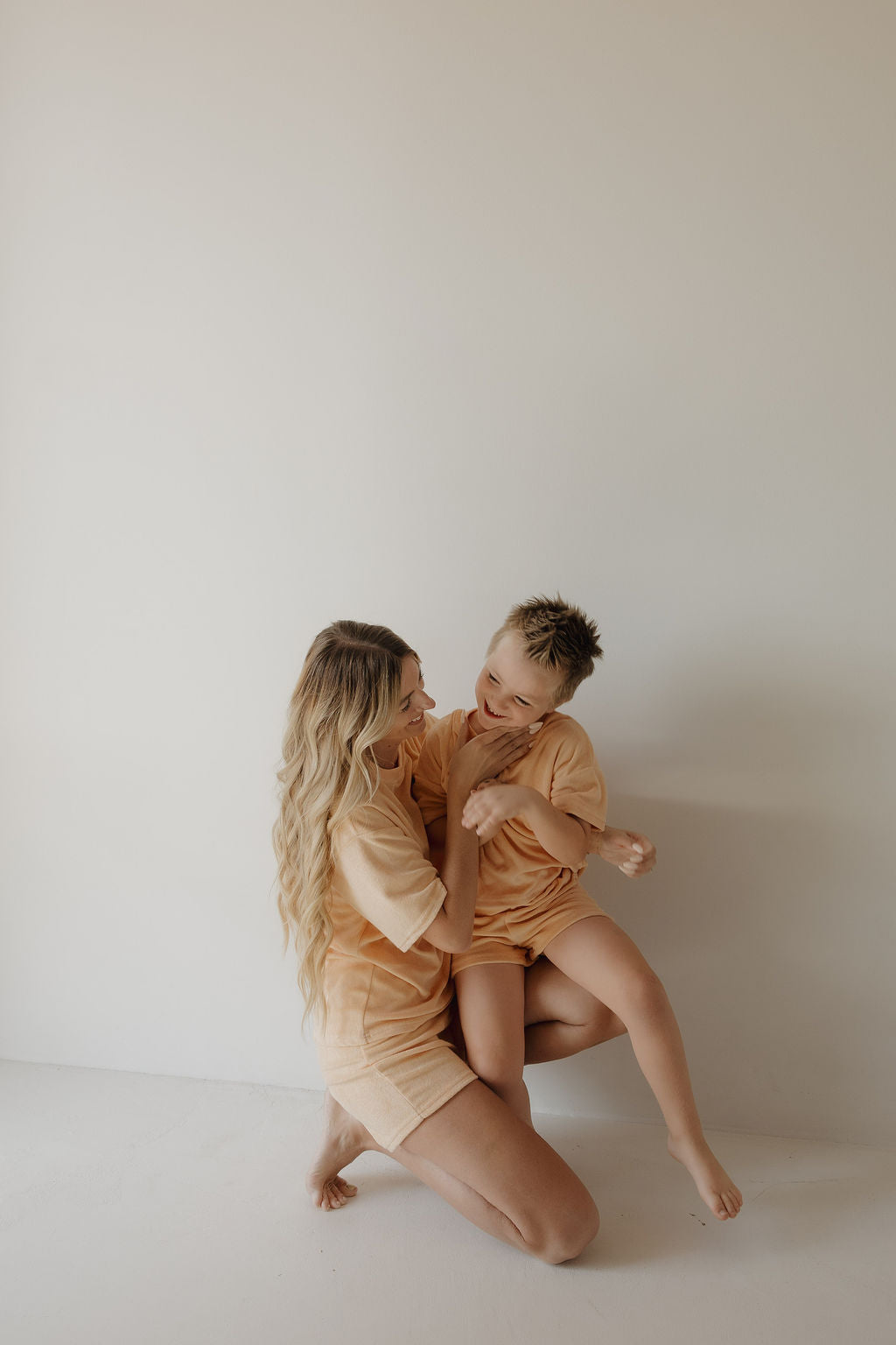 Women's Terry Short Set | Sherbert