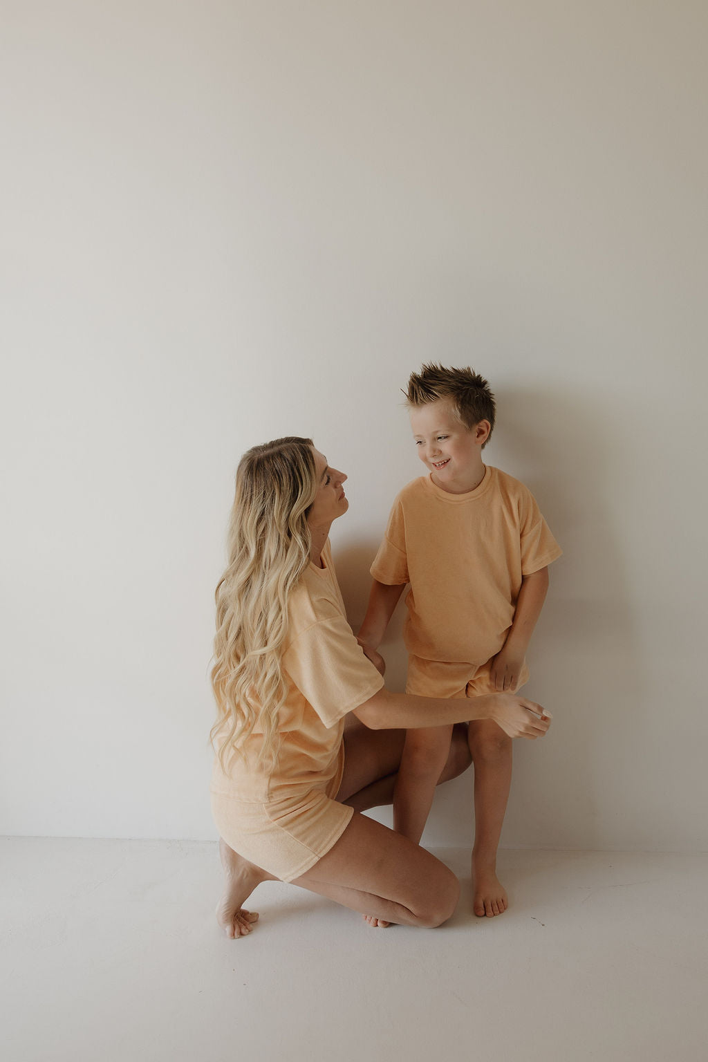 Women's Terry Short Set | Sherbert
