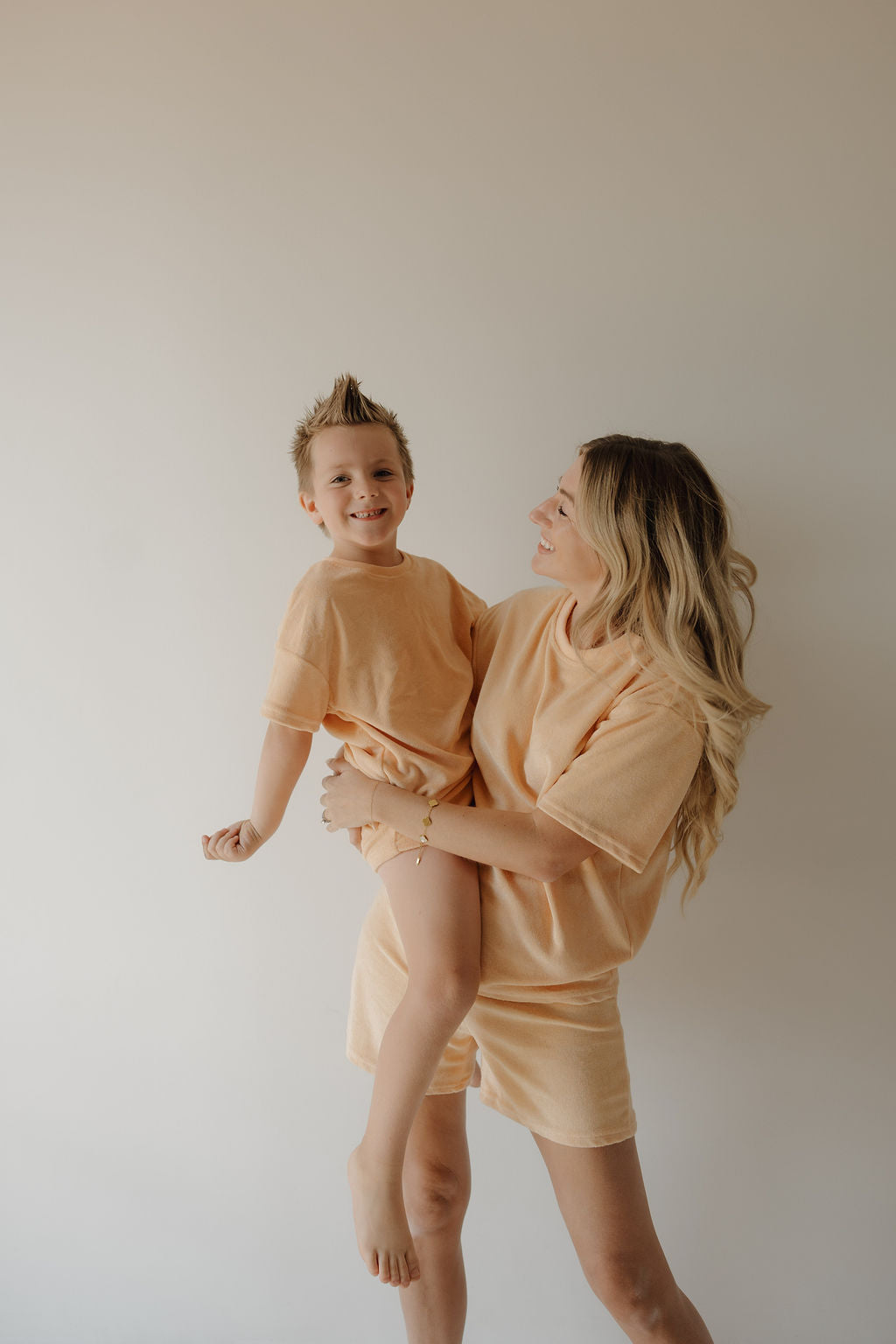 Women's Terry Short Set | Sherbert