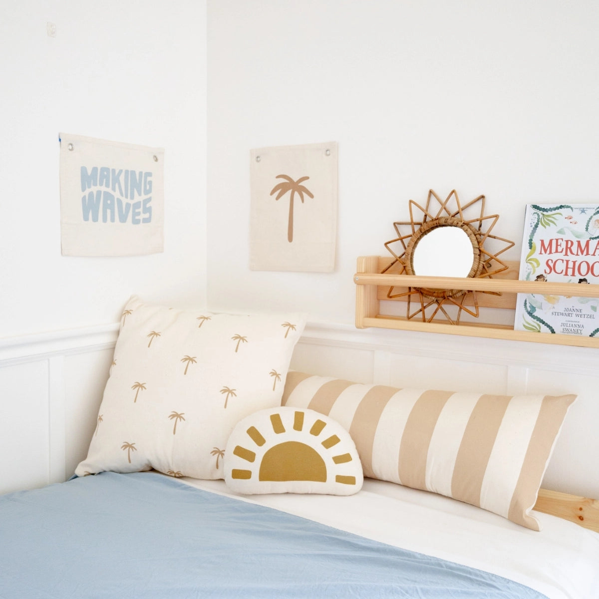 Palm Tree Canvas Banner