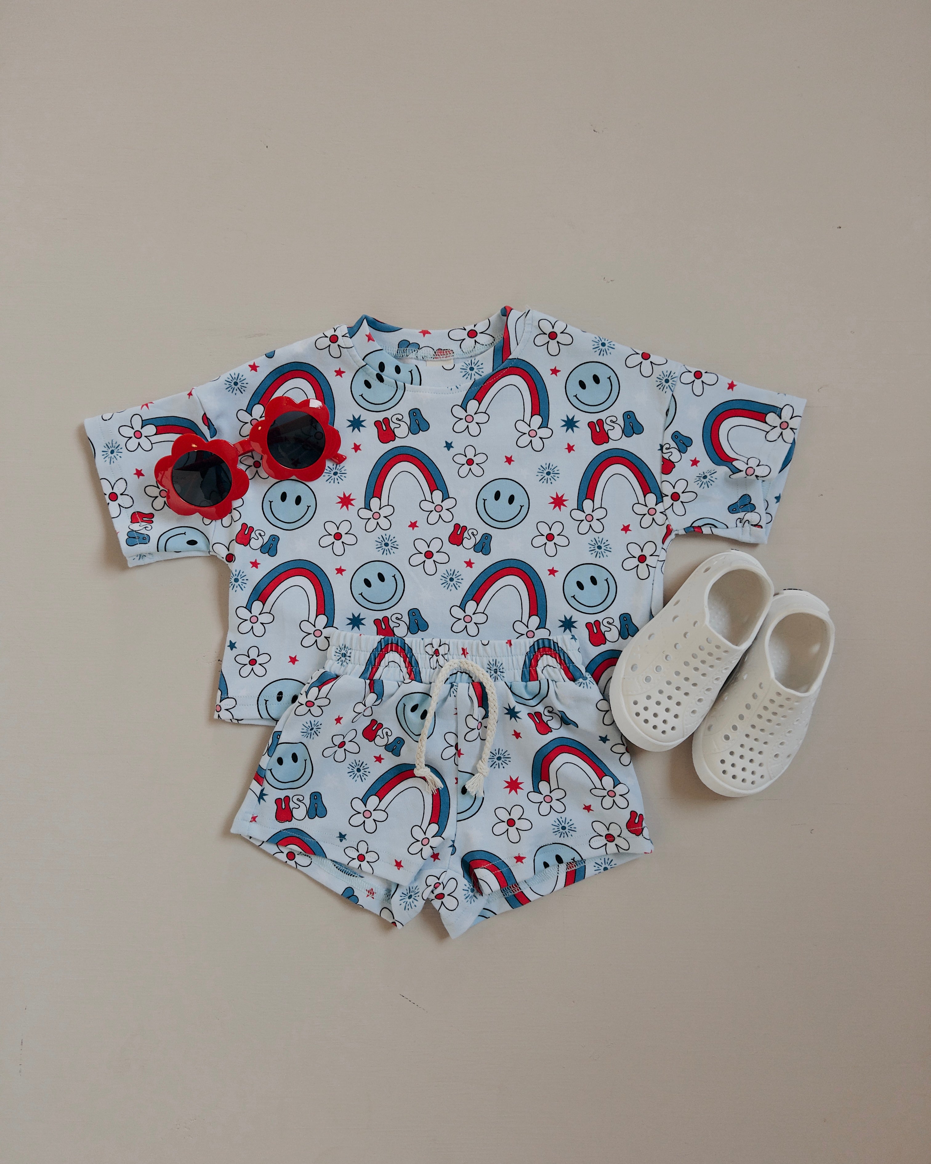 Shorts Set | Little Miss USA