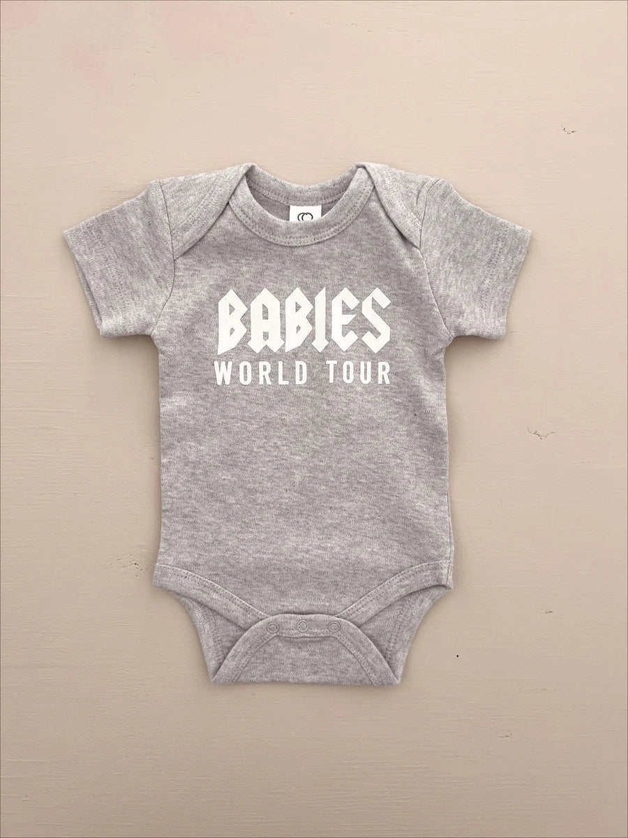 Babies World Tour Organic Cotton Onesie