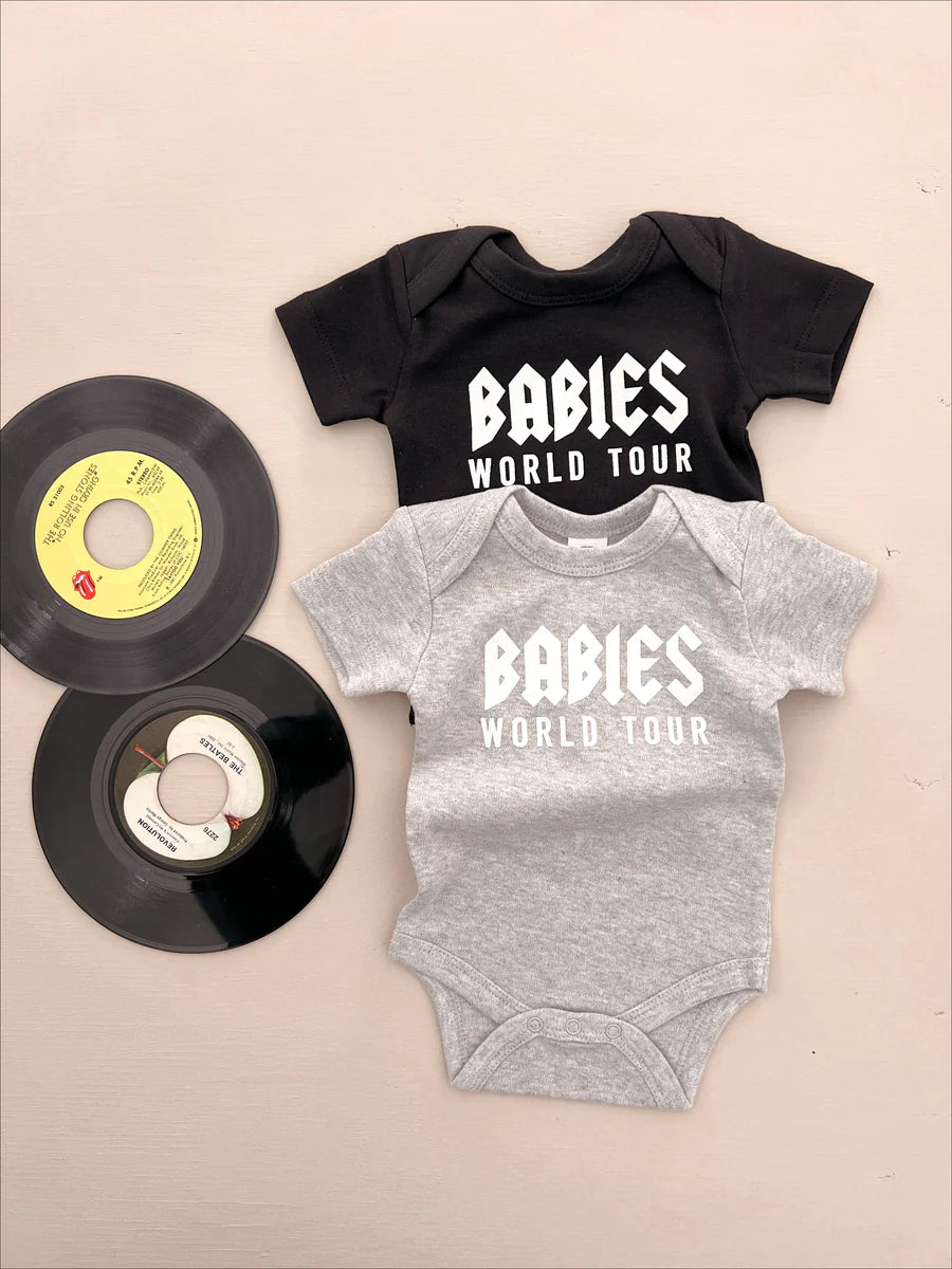 Babies World Tour Organic Cotton Onesie