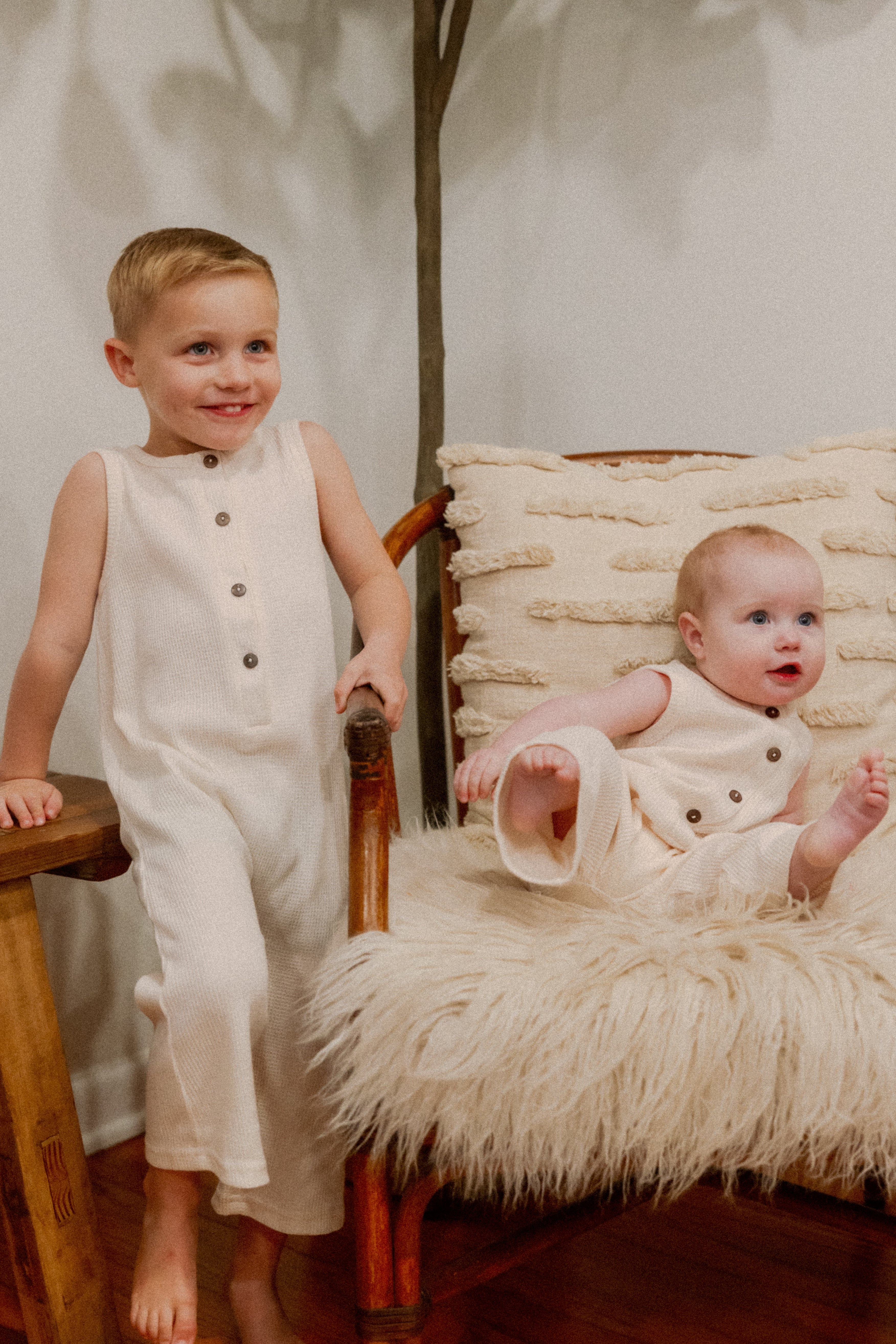 Ellison Jumpsuit in Cream