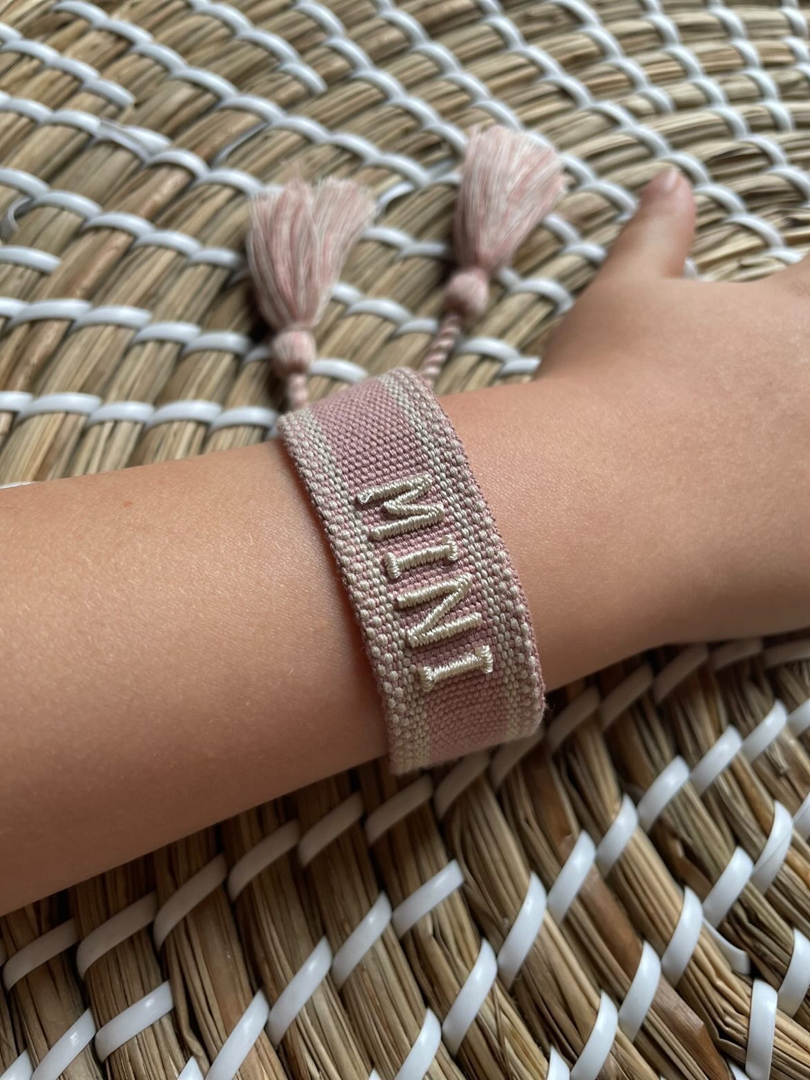 Kids Mini Embroidered Bracelet