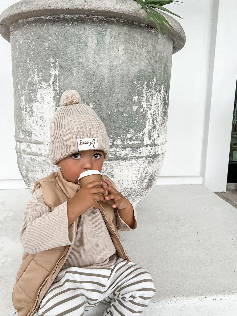 Puffer Vest - Caramel