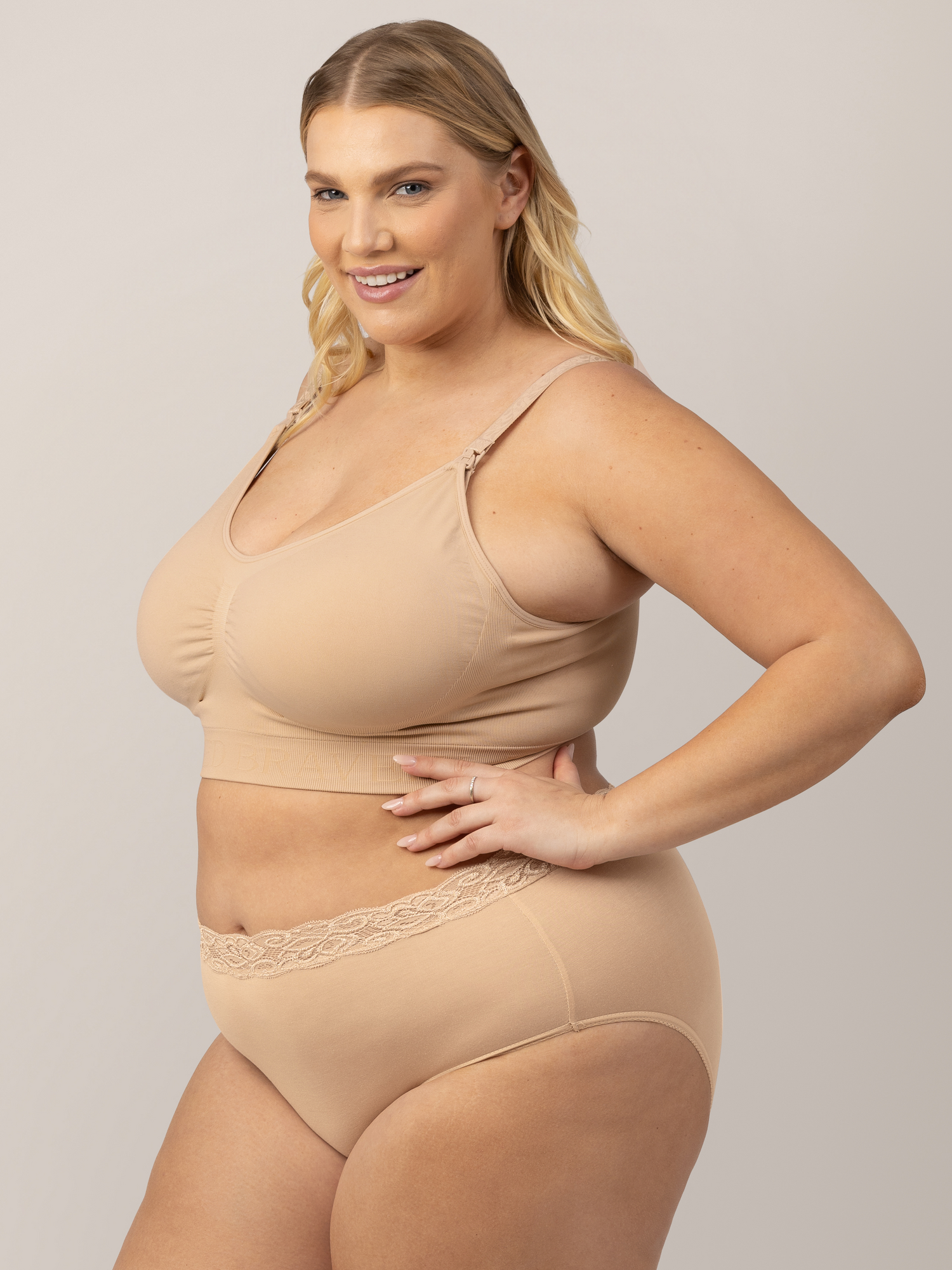 Simply Sublime® Nursing Bra | Beige