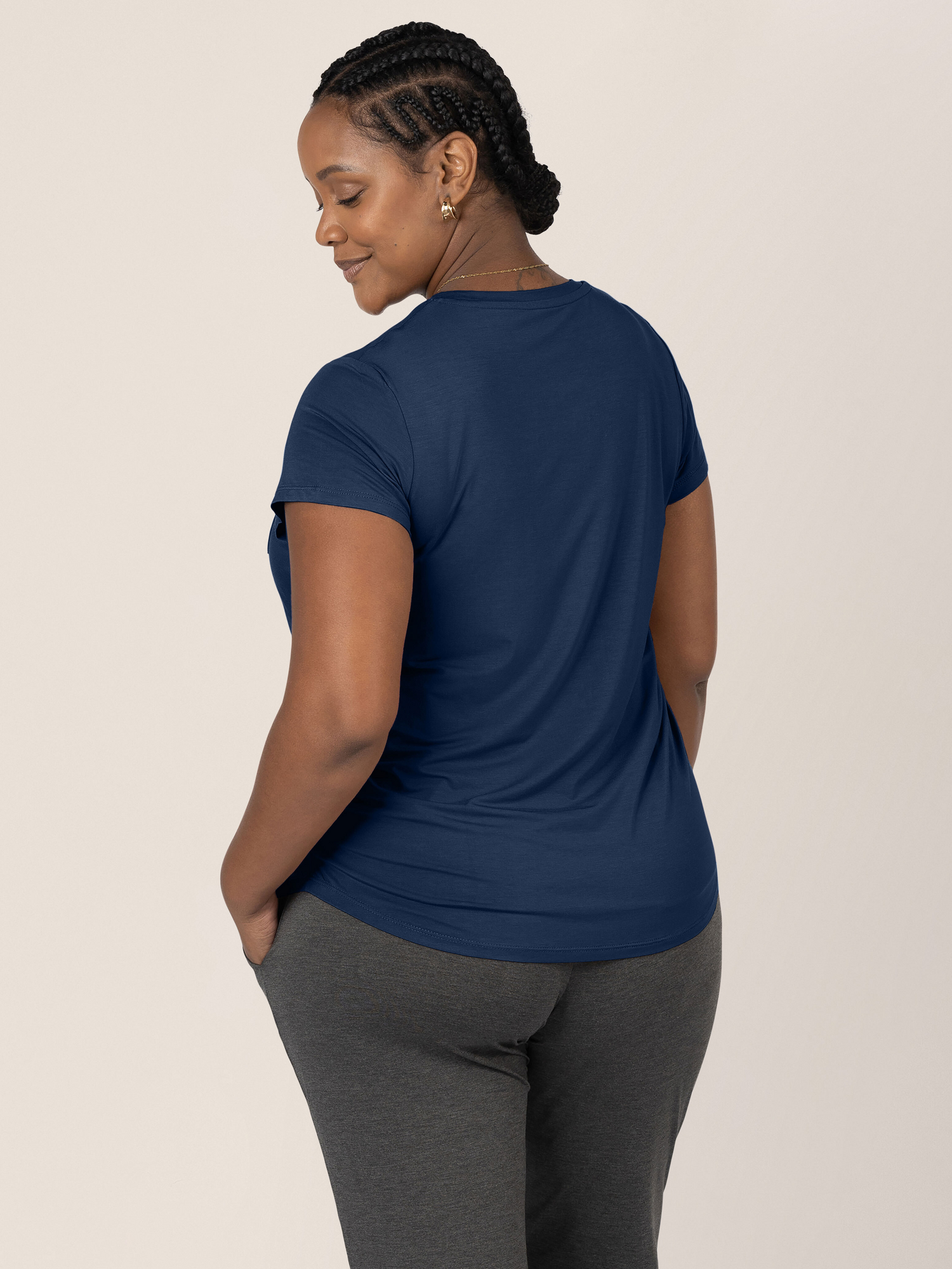 Everyday Maternity & Nursing T-shirt | Navy