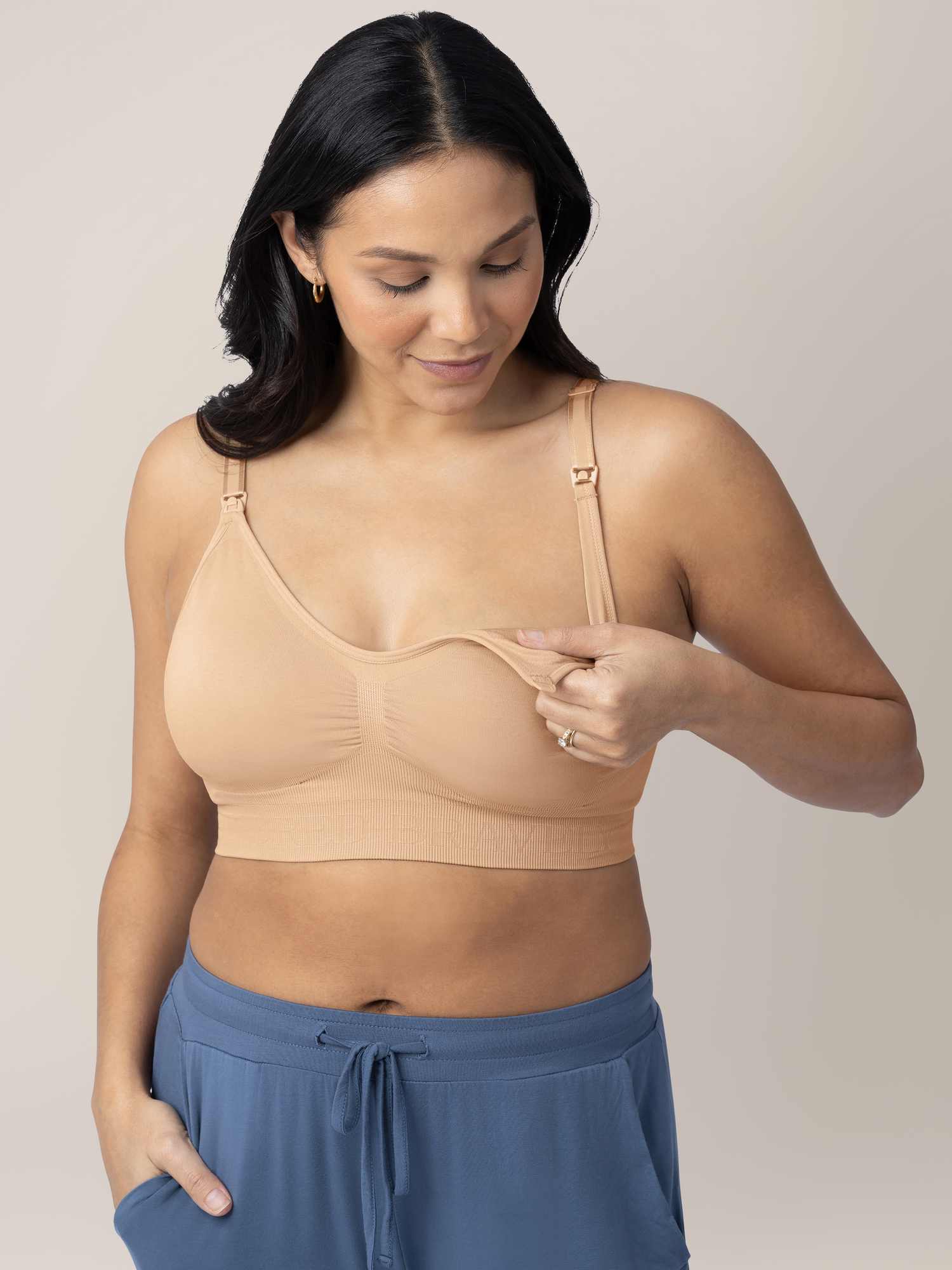 Simply Sublime® Nursing Bra | Beige