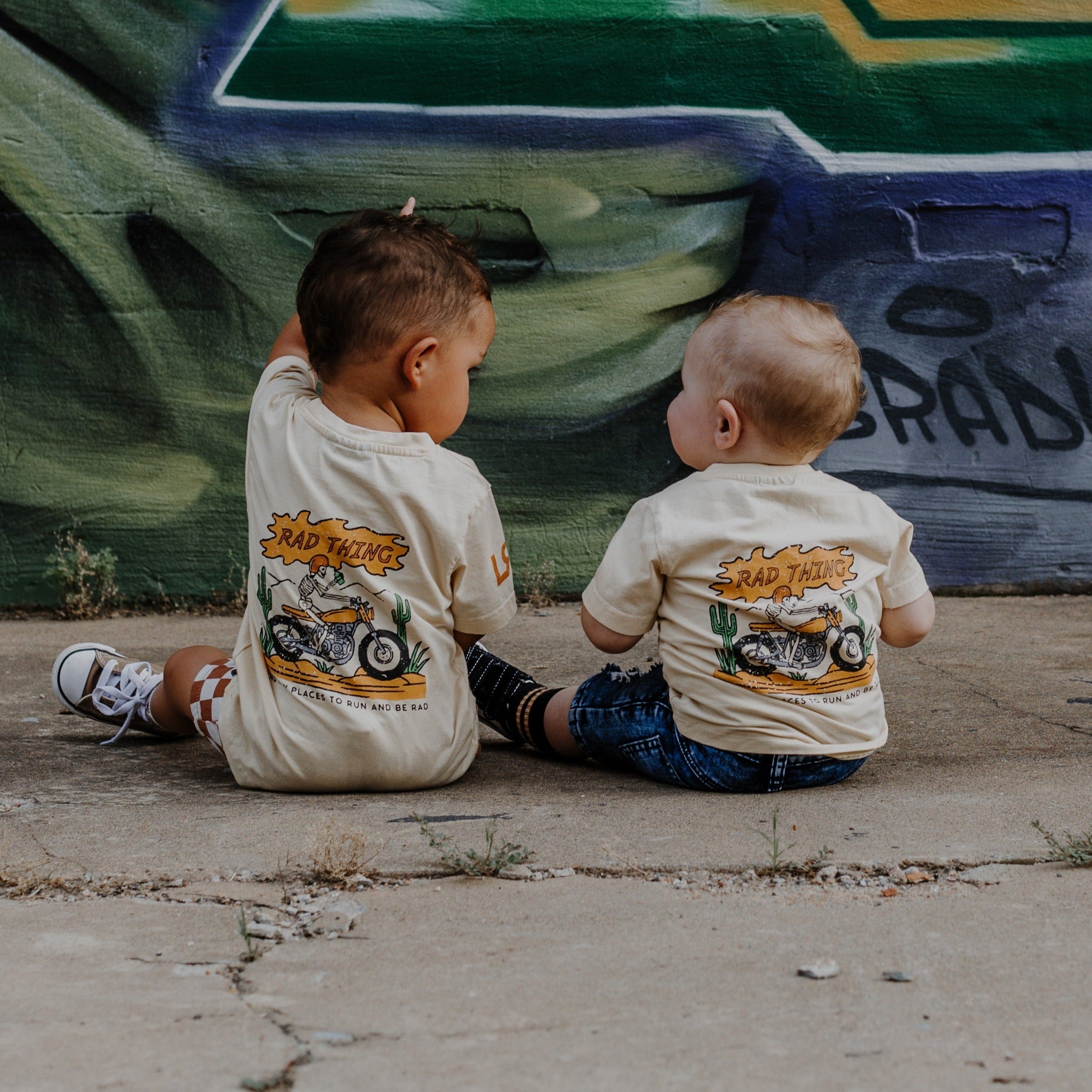 WHERE THE RAD THINGS ARE TEE™ - VINTAGE BIEGE