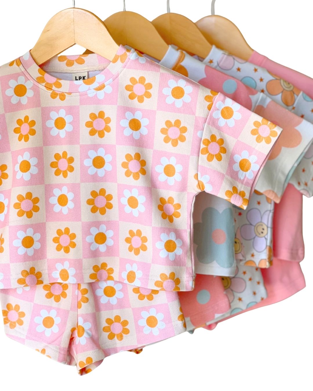 Shorts Set | Retro Daisy