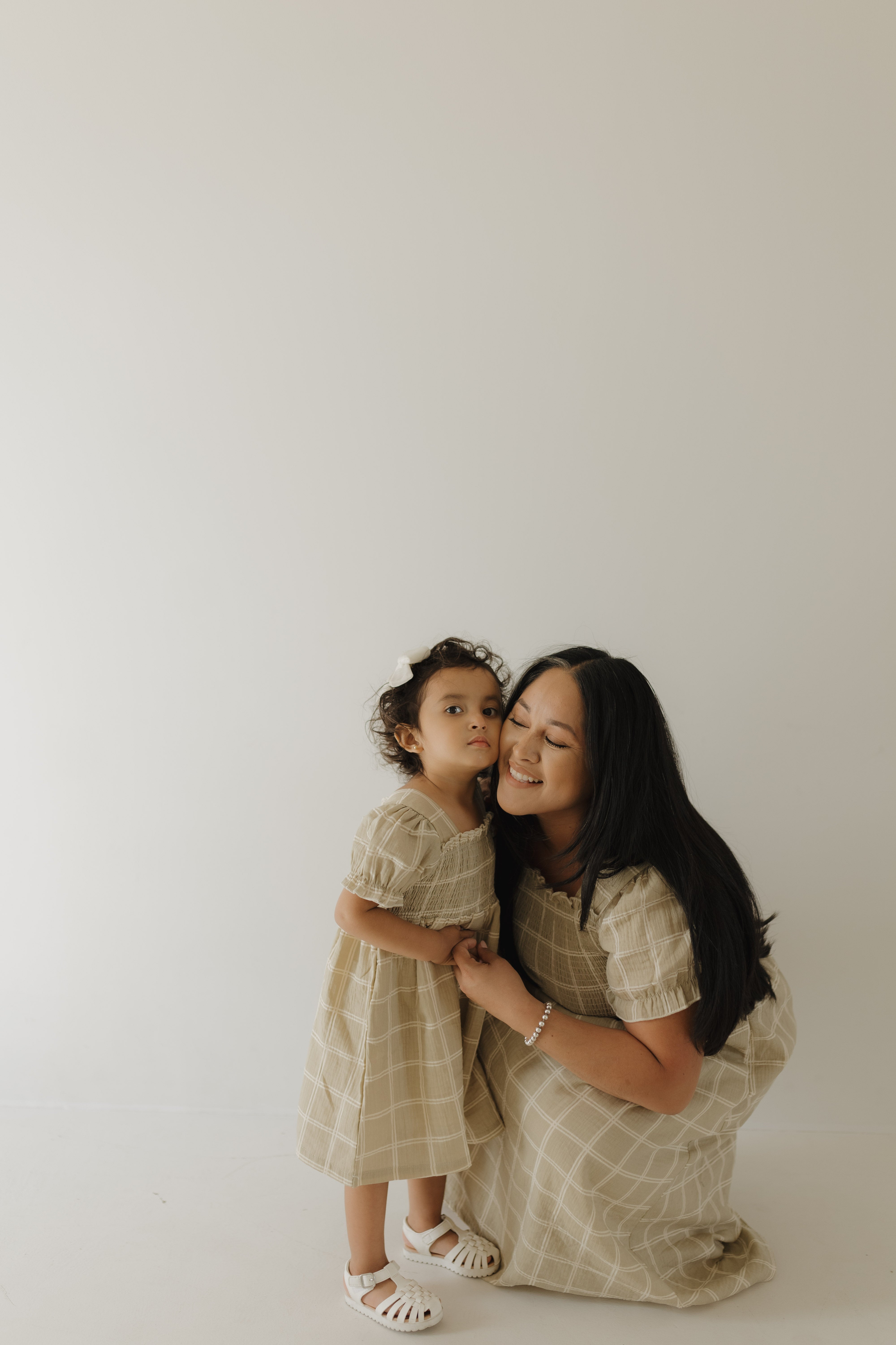Muslin Dress | Linen Grid