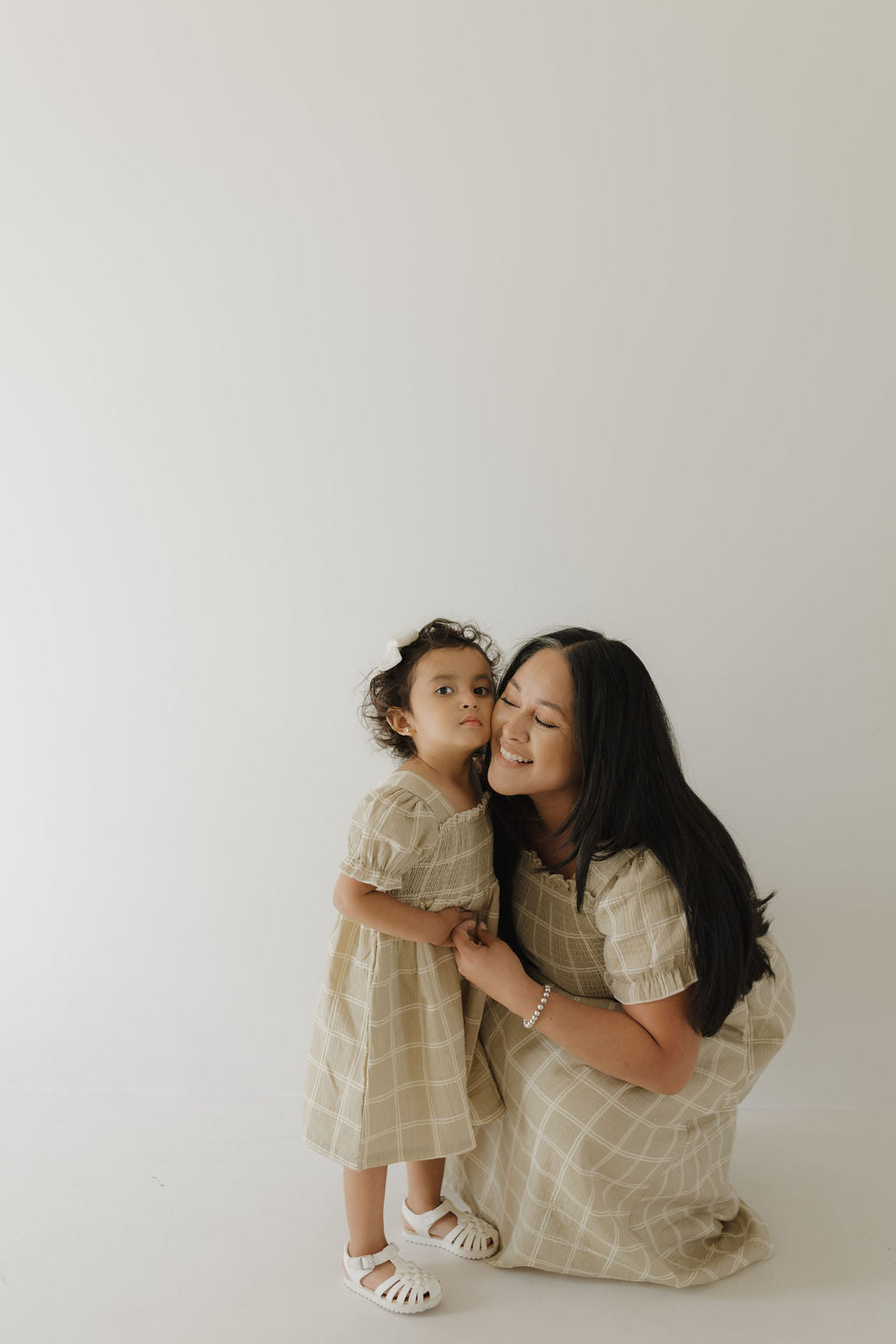 Muslin Dress | Linen Grid