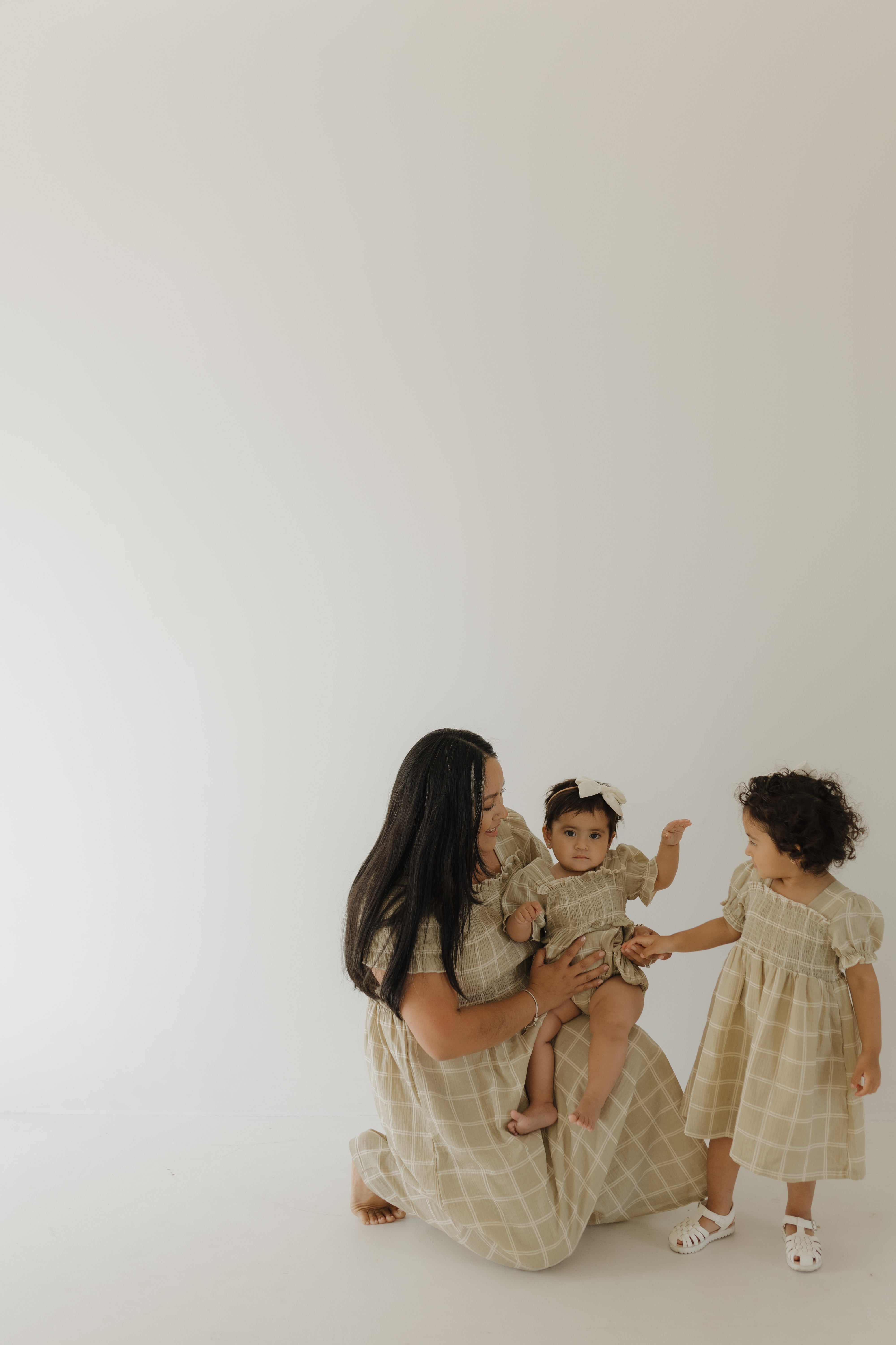 Muslin Dress | Linen Grid