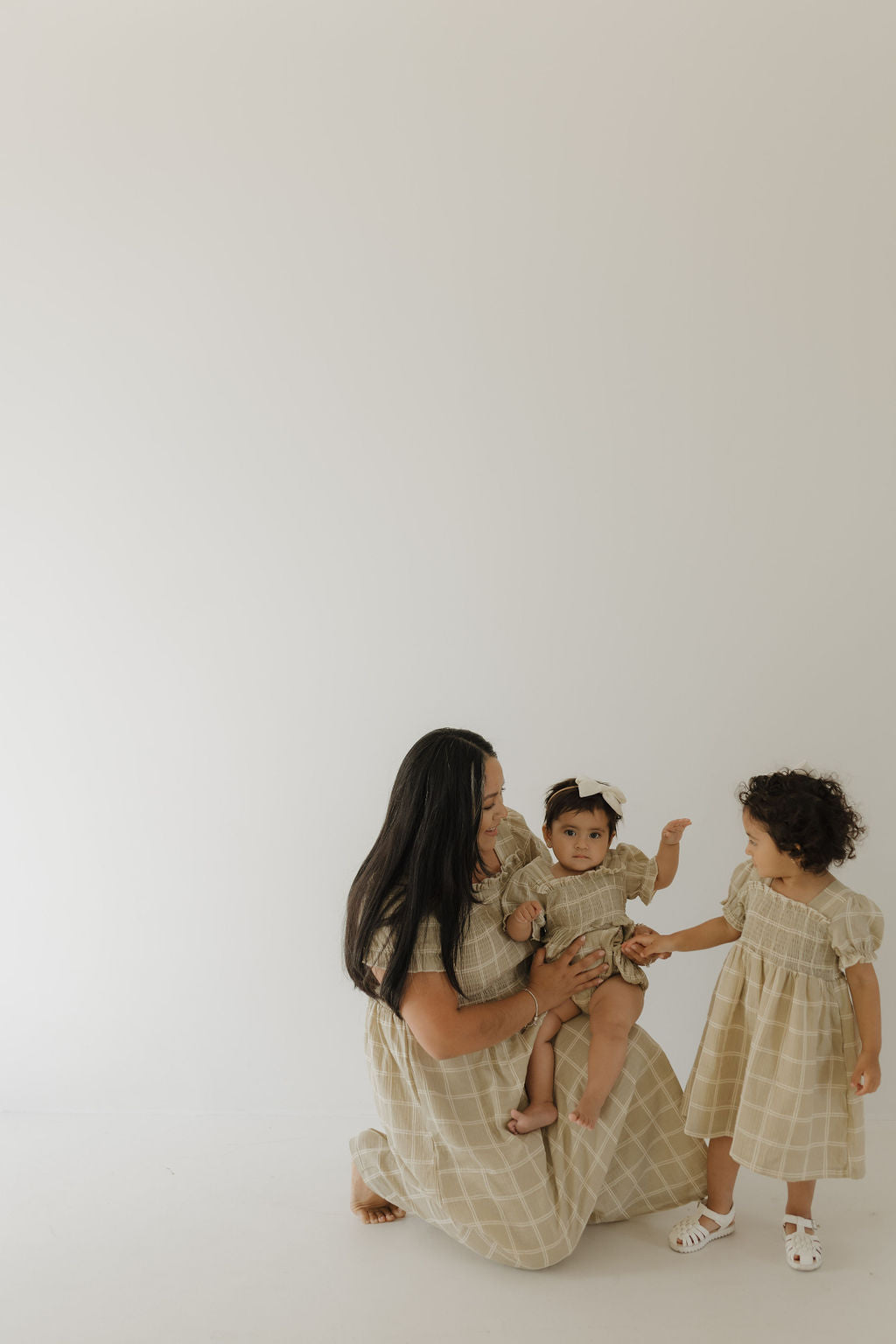 Muslin Dress | Linen Grid