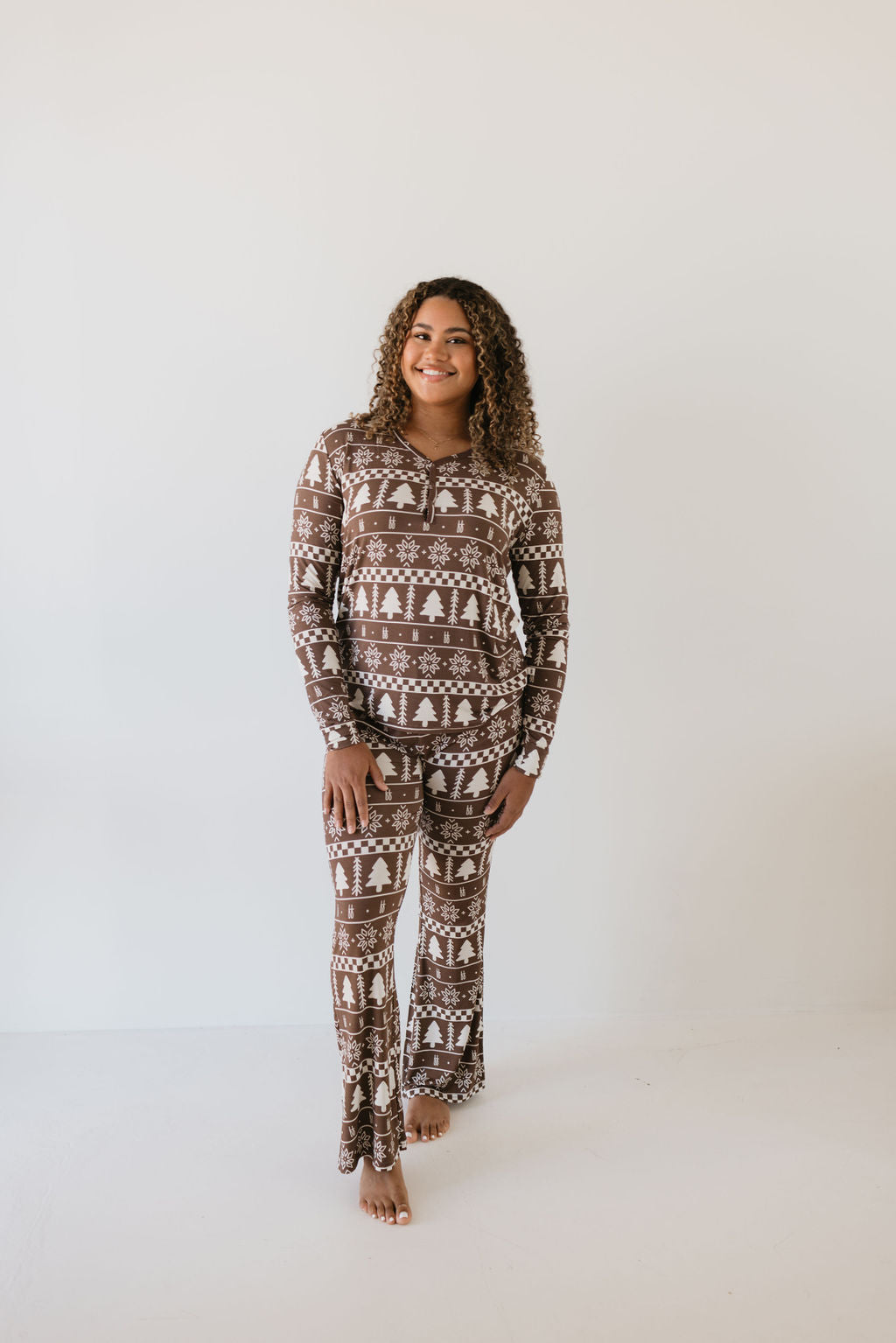 Women's Bamboo Pajamas | Forever Fair Isle