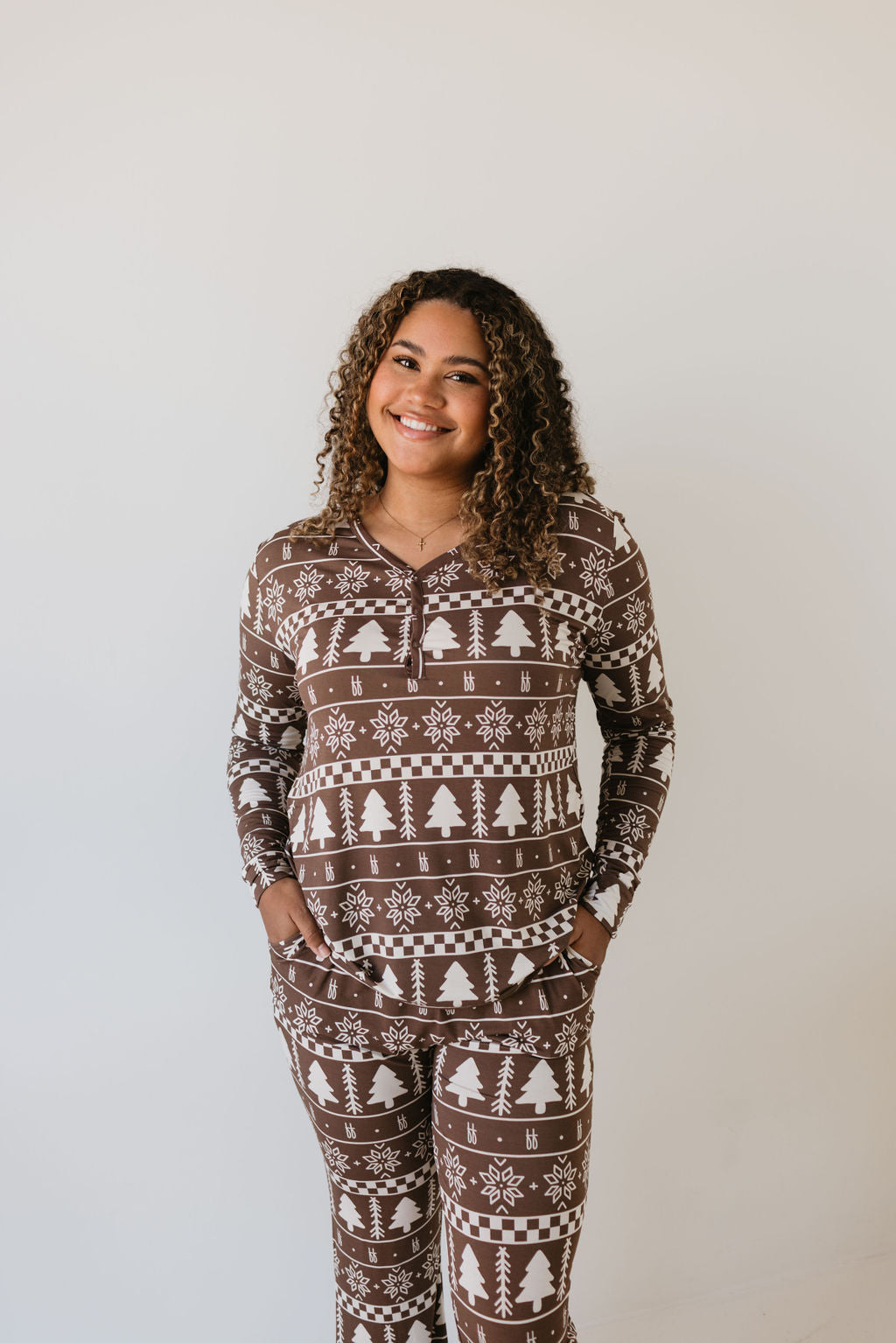 Women's Bamboo Pajamas | Forever Fair Isle