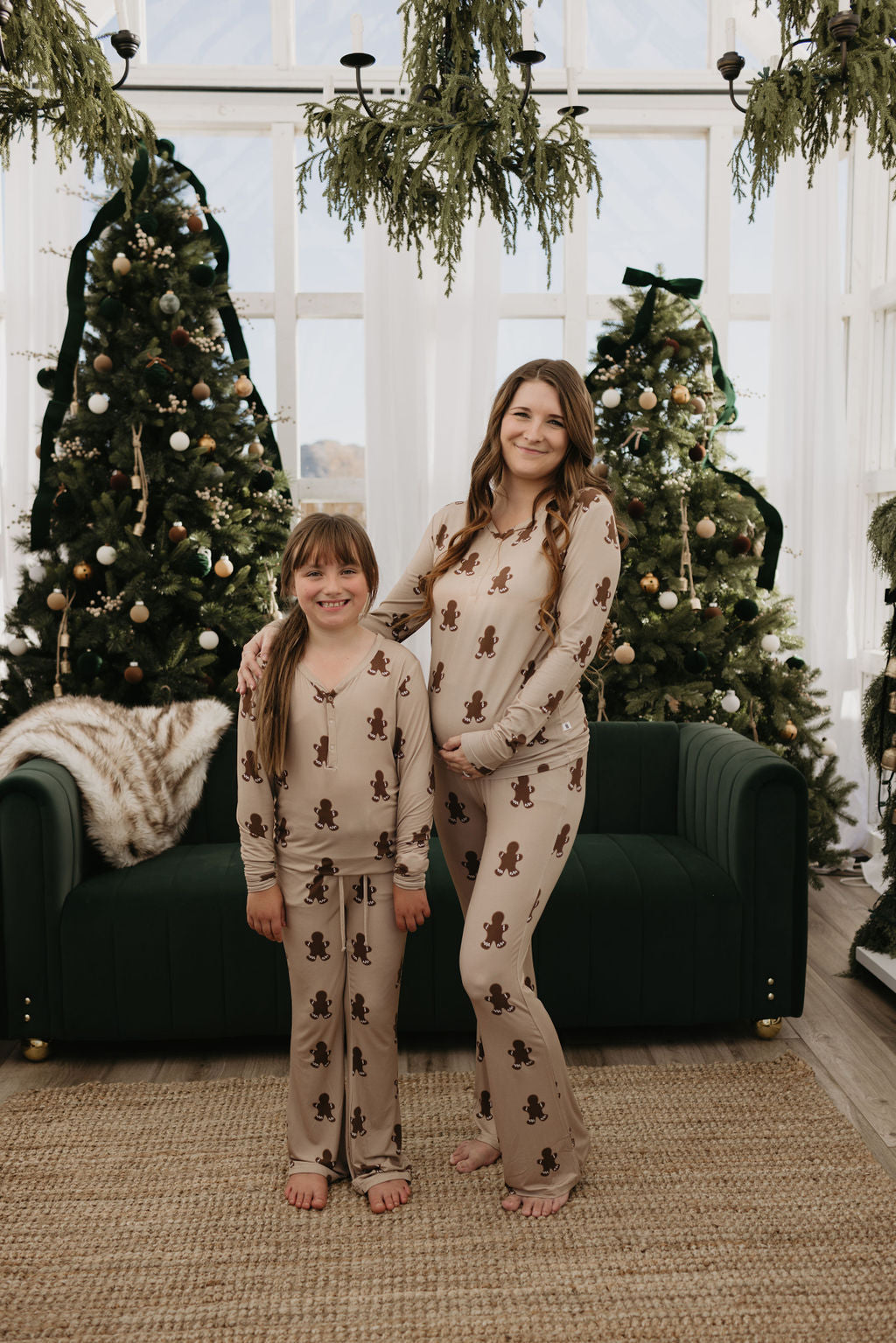 Women's Bamboo Pajamas | Gingerbread