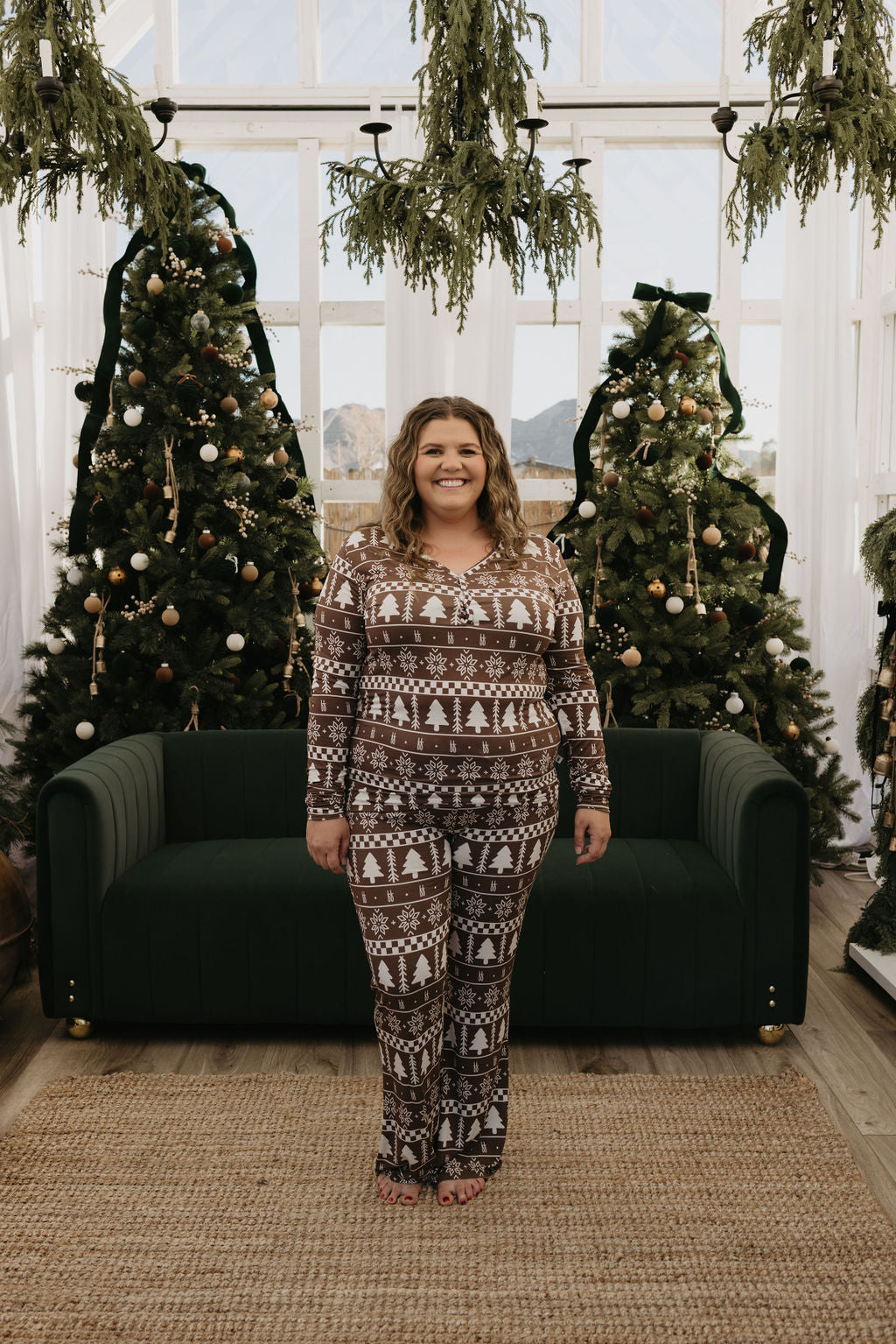 Women's Bamboo Pajamas | Forever Fair Isle