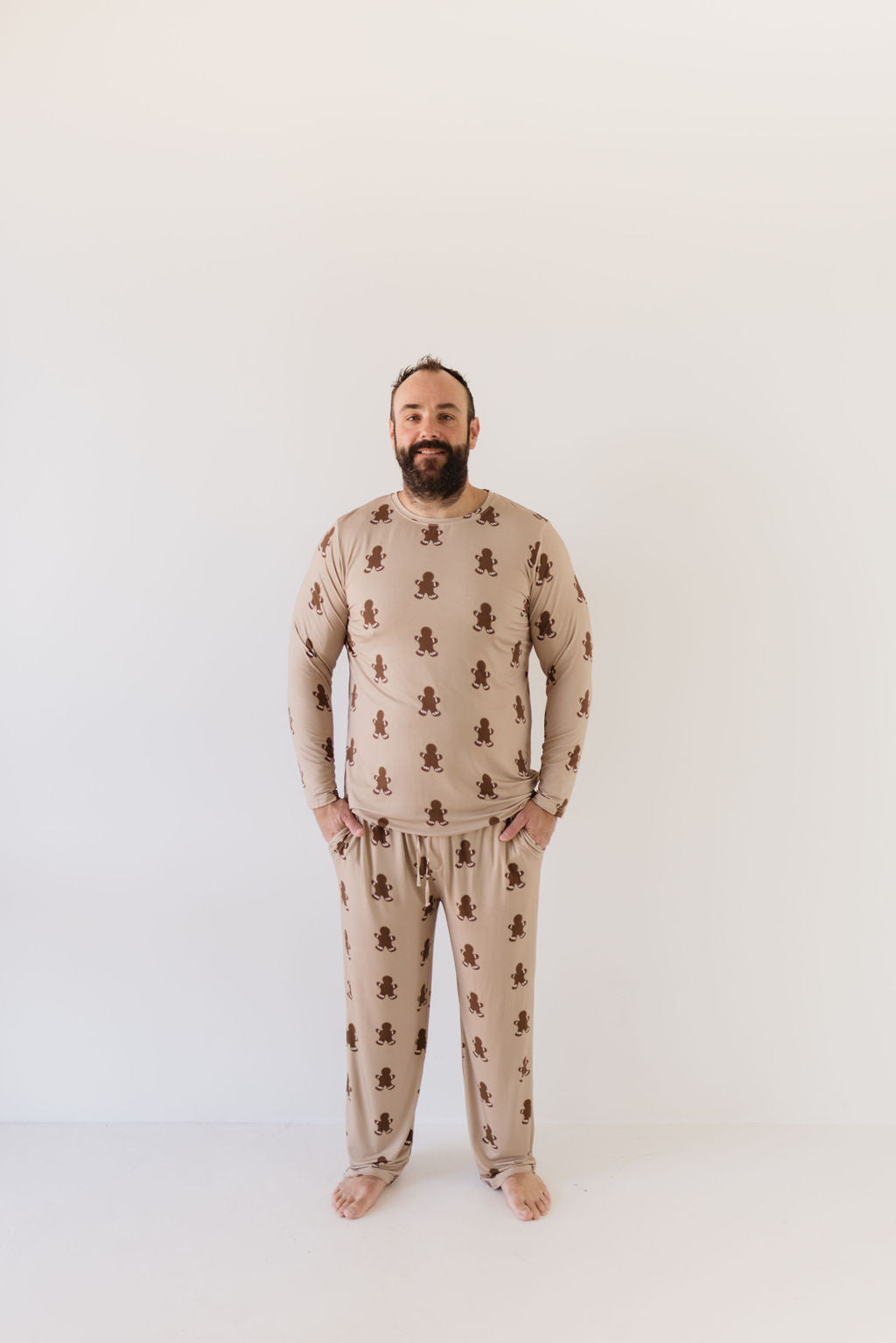 Men's Bamboo Pajamas | Gingerbread