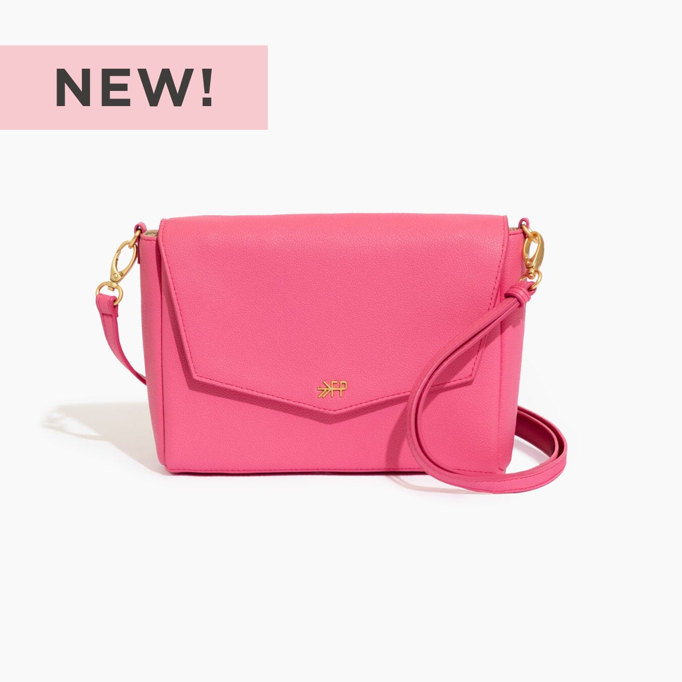 Hot Pink Classic Crossbody