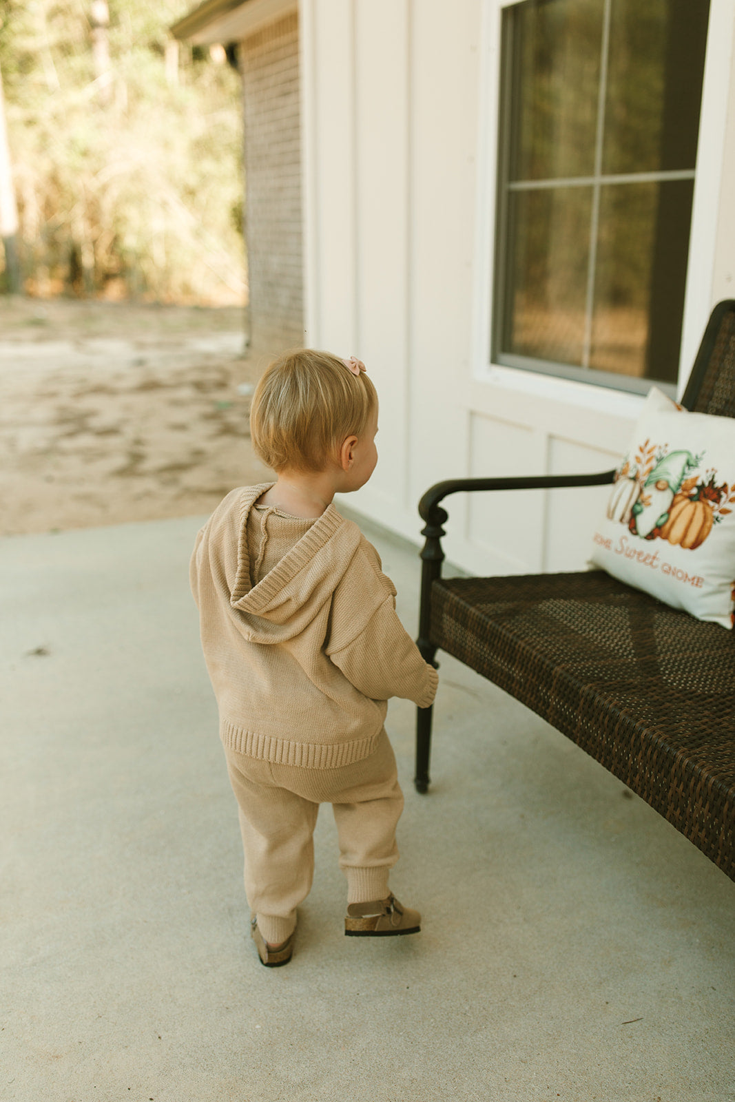 Hunter Knit Set in Beige