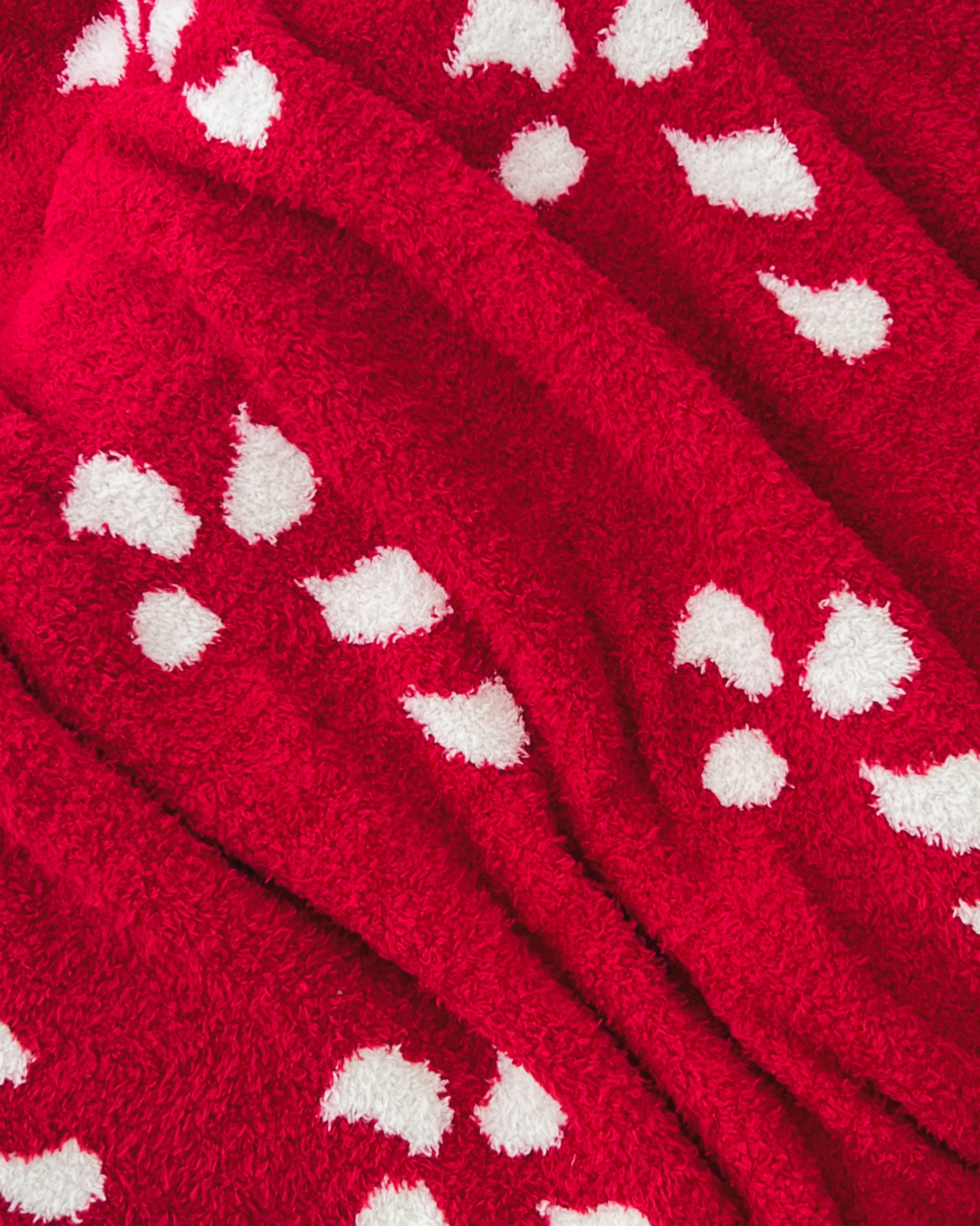 Fuzzy Blanket | Candy Cane