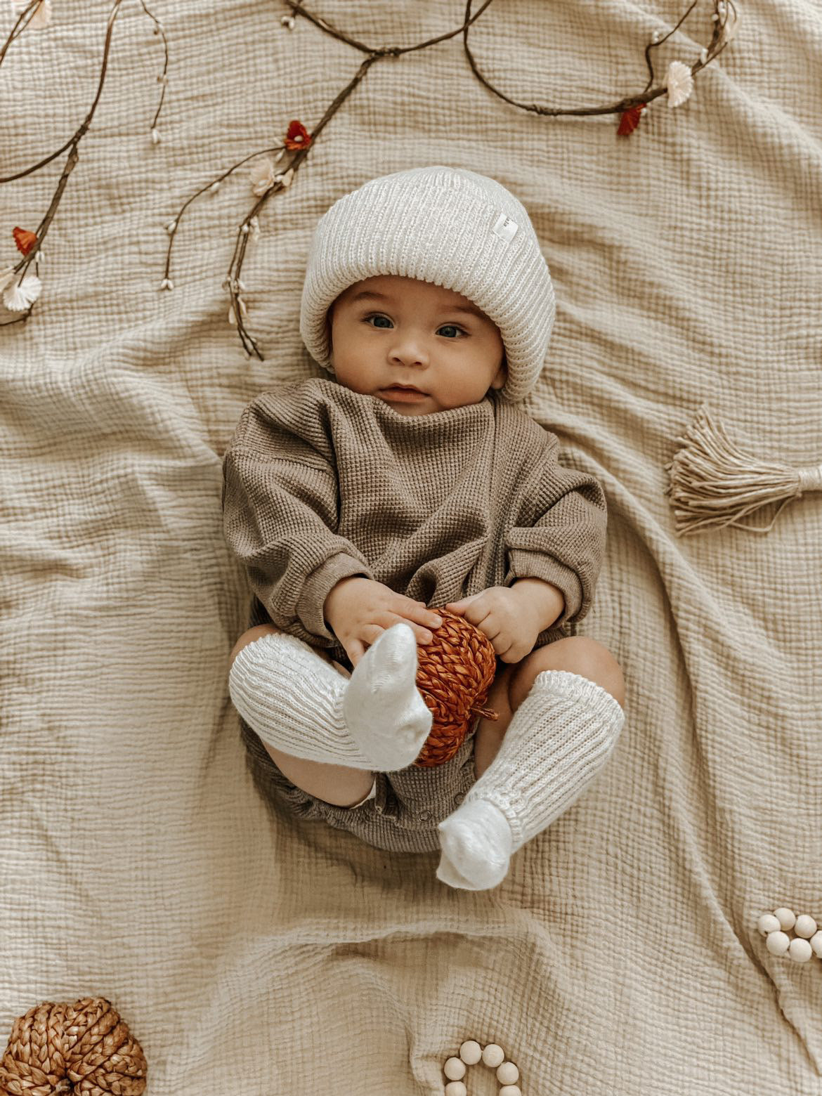 Waffle Bubble Onesie