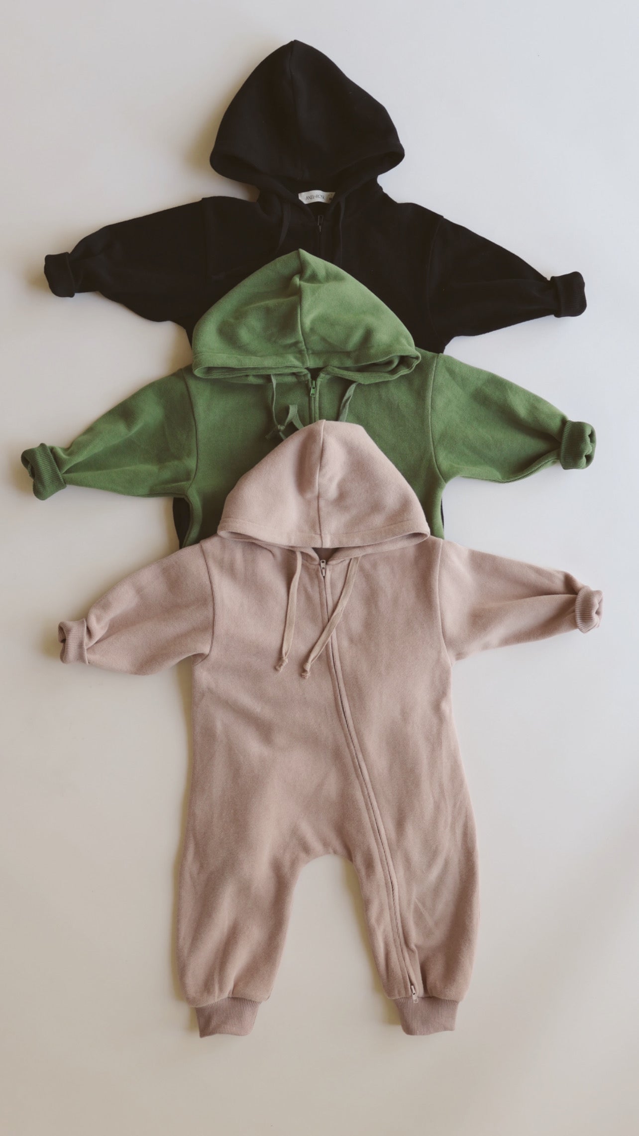 Zip Up Hooded Jumpsuit