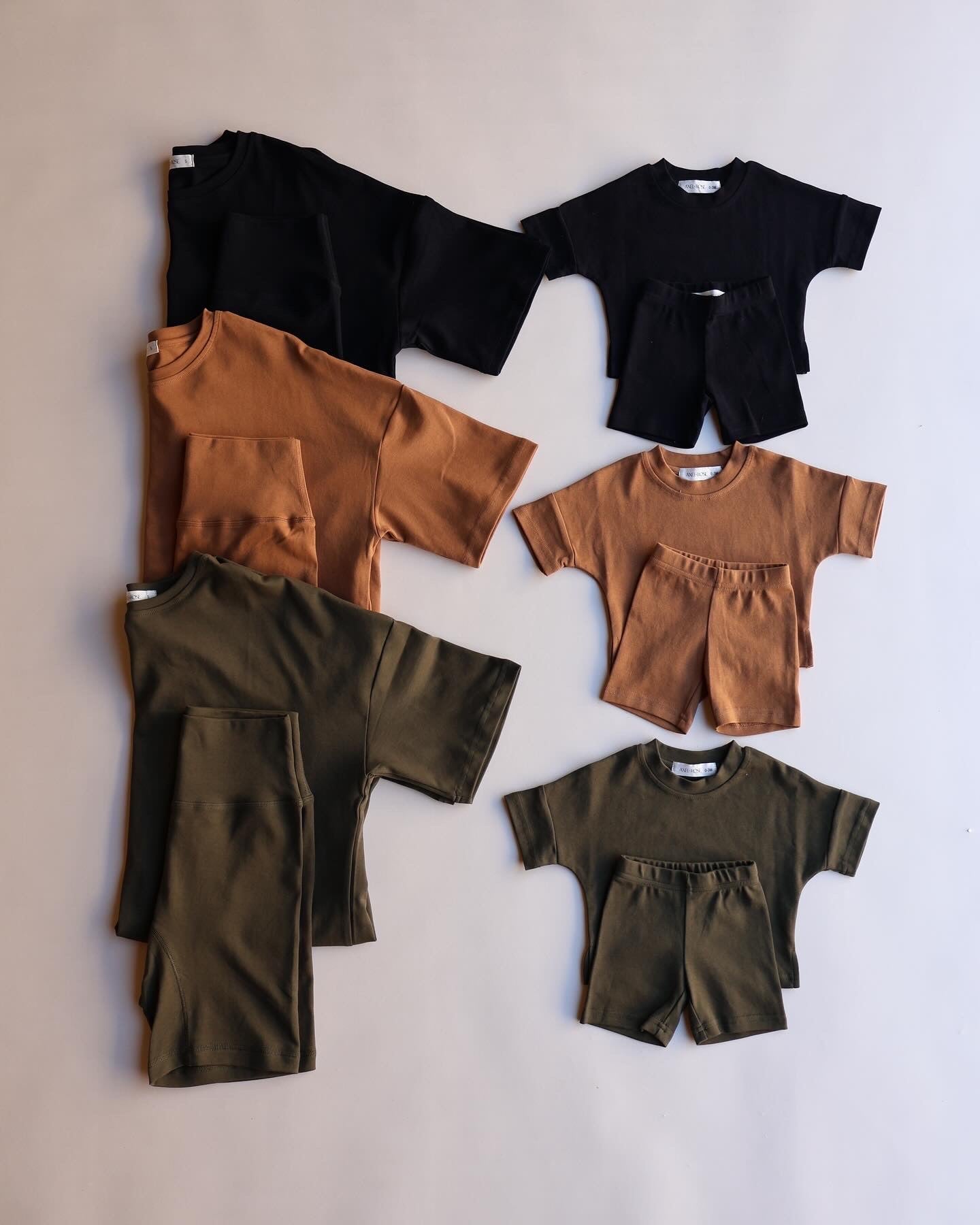 Kids Biker Short Set