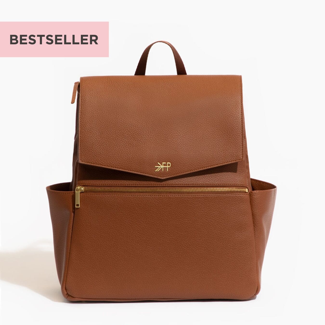 Cognac Classic Diaper Bag II