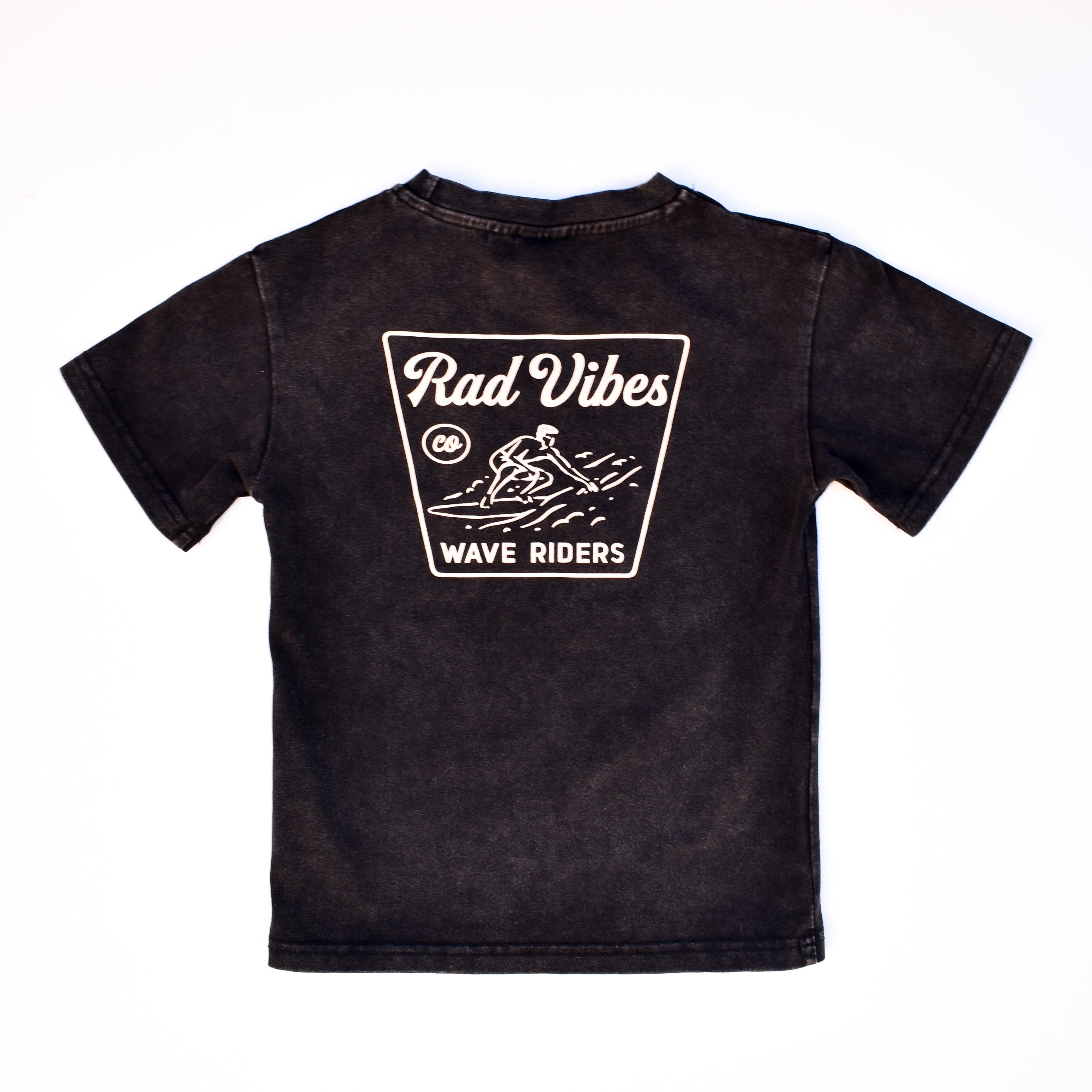 THE MAVERICKS TEE - VINTAGE BLACK