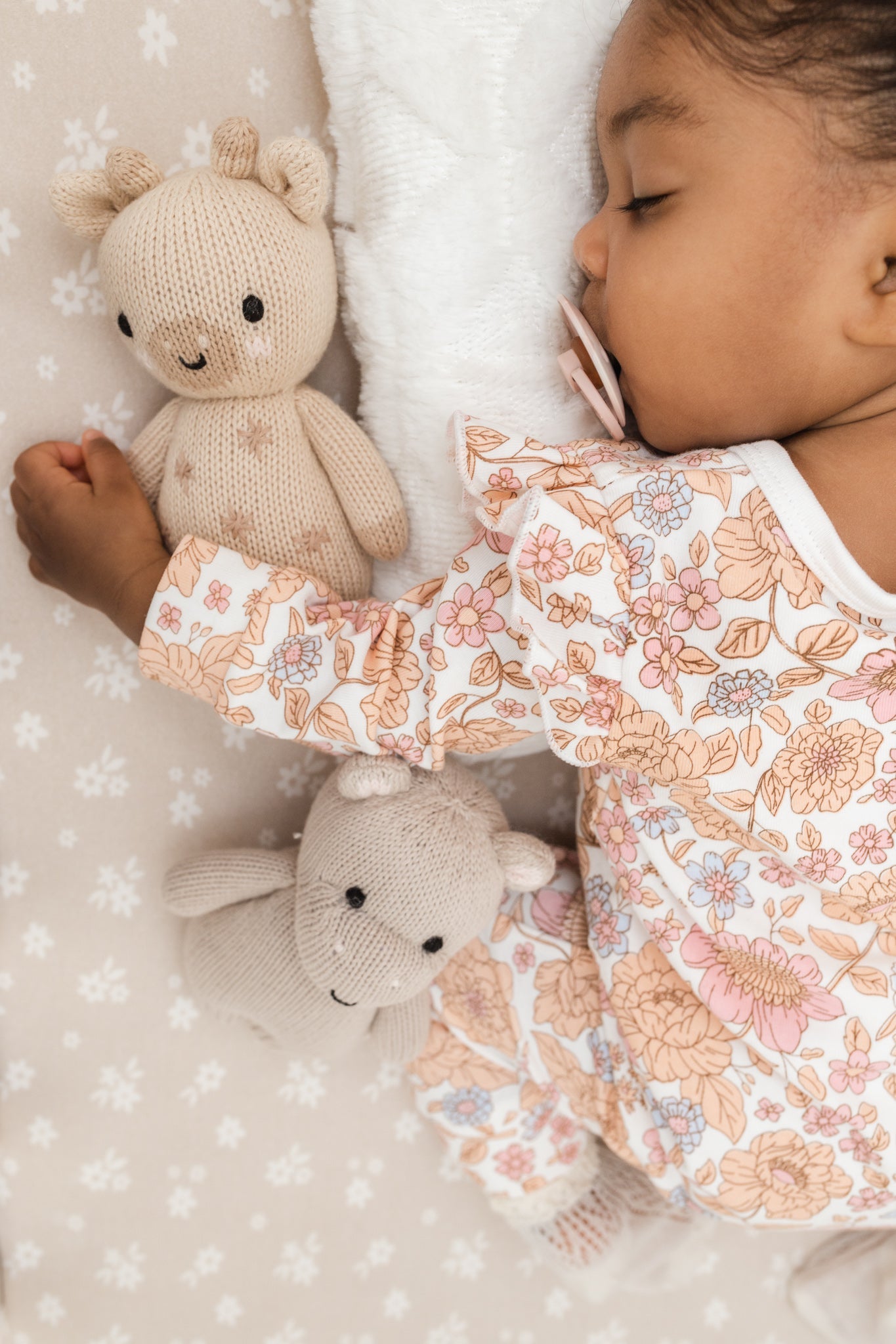 Floral Jumpsuit + Bow