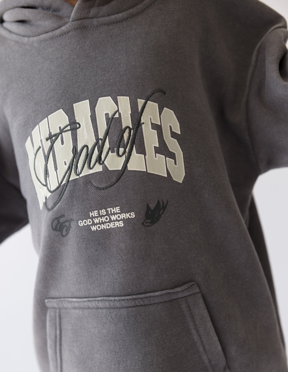 God of Miracles Kids Hoodie