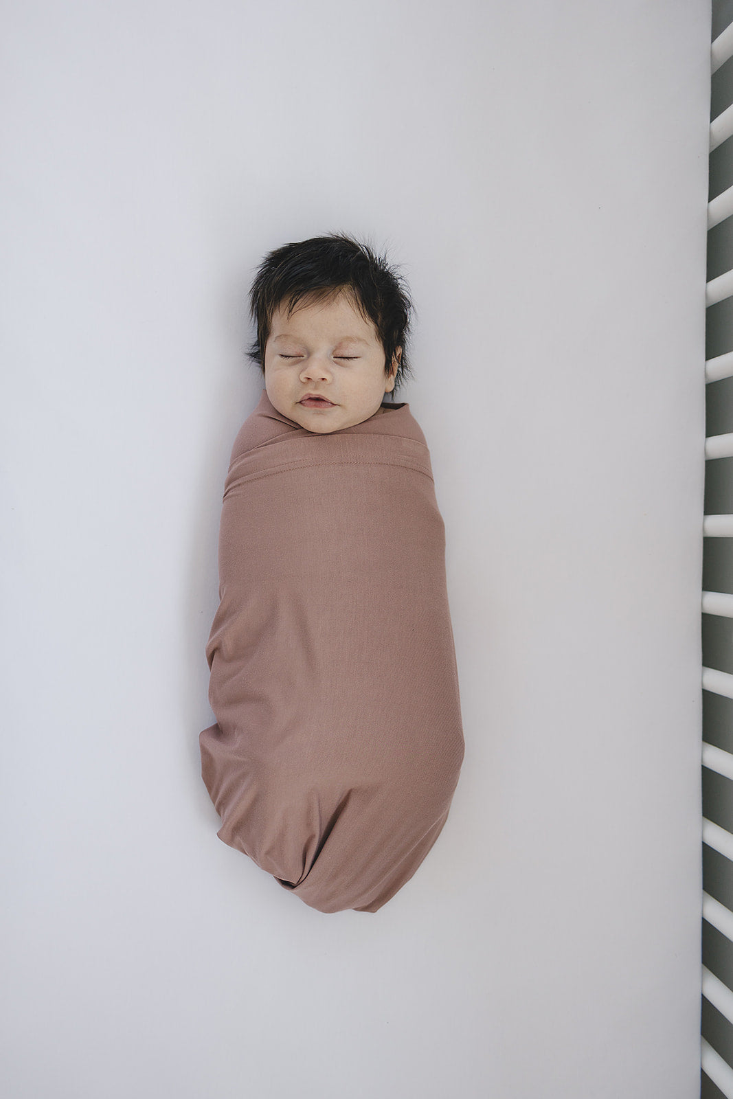 Dusty Rose Bamboo Stretch Swaddle