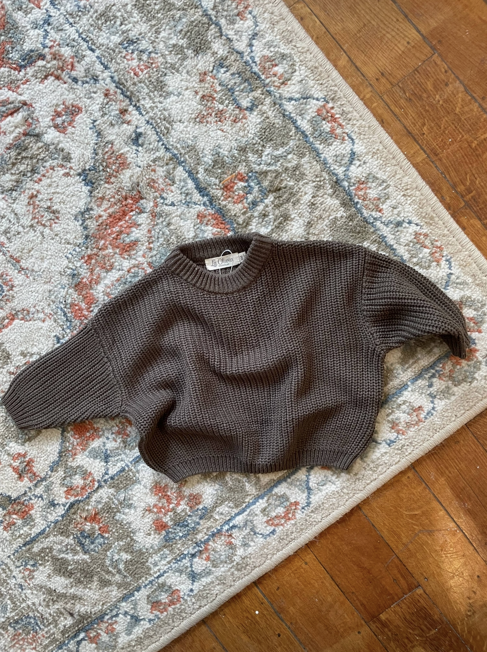 Liv Cotton Knit Sweater