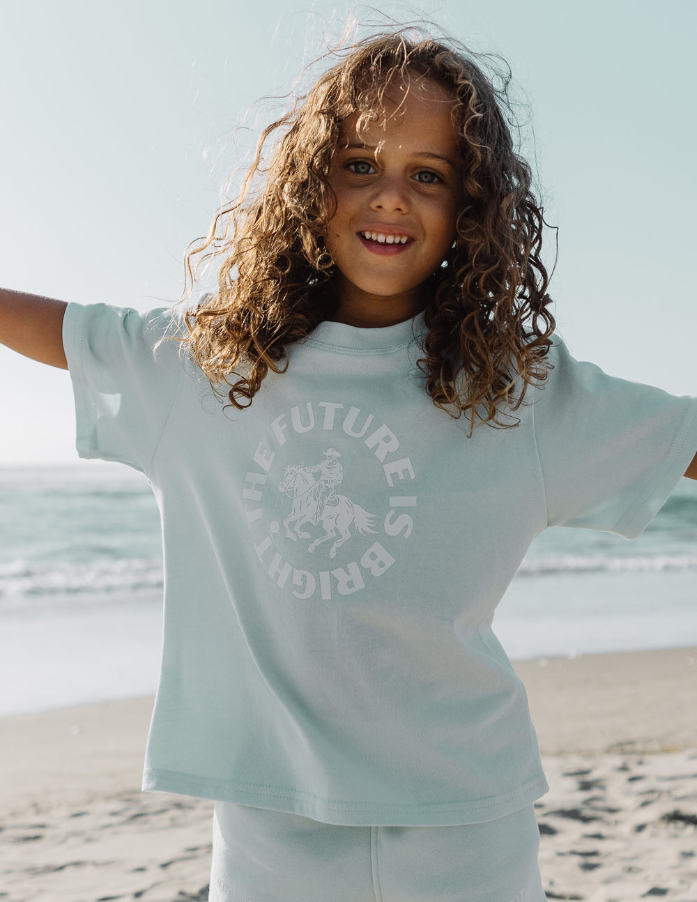 The Future Is Bright Kids Tee