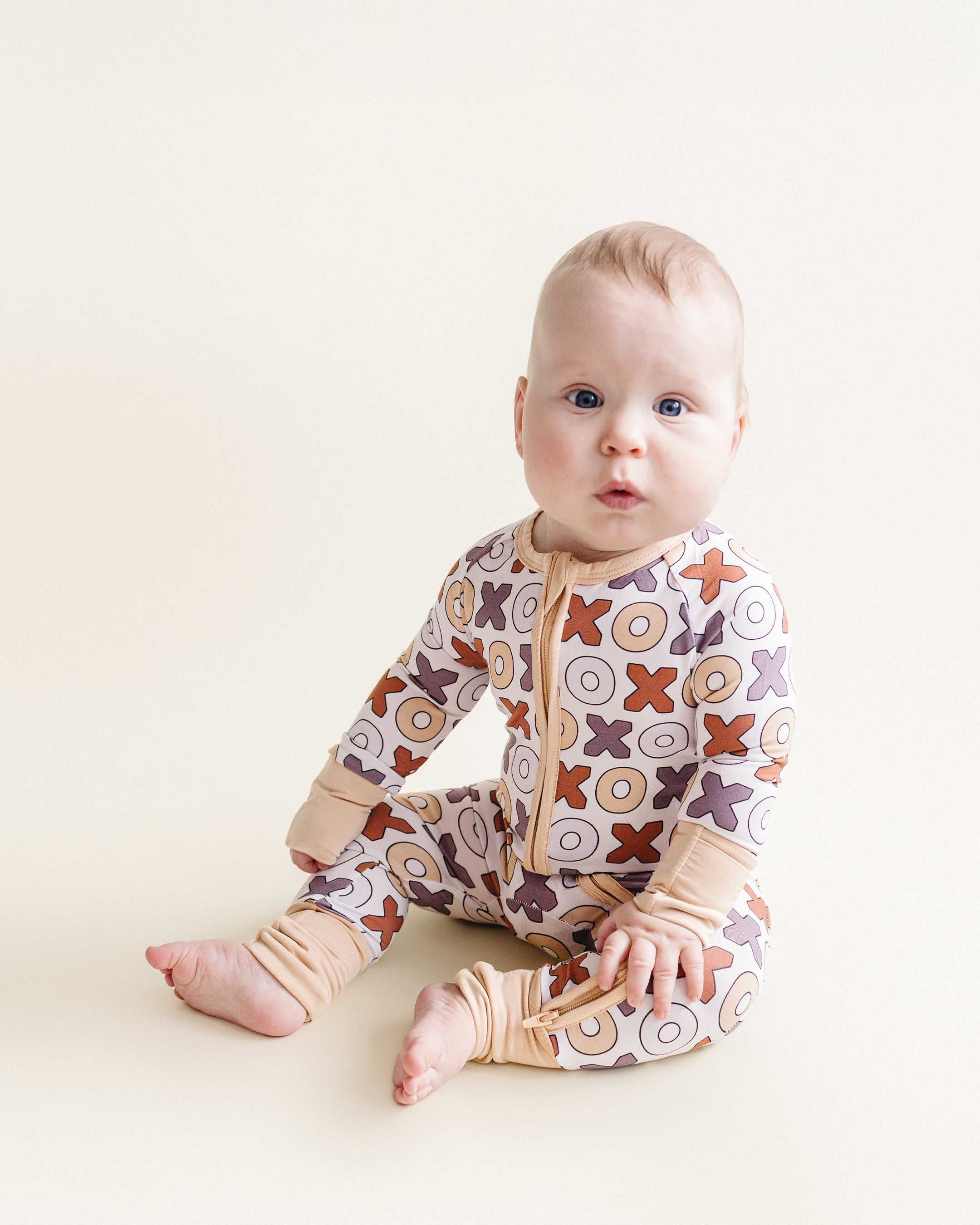 Bamboo Zip Romper | Xoxo