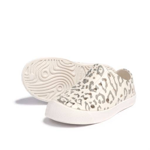 Lion King toddler waterproof sneakers with leopard print design, ideal for adventurous kids.
