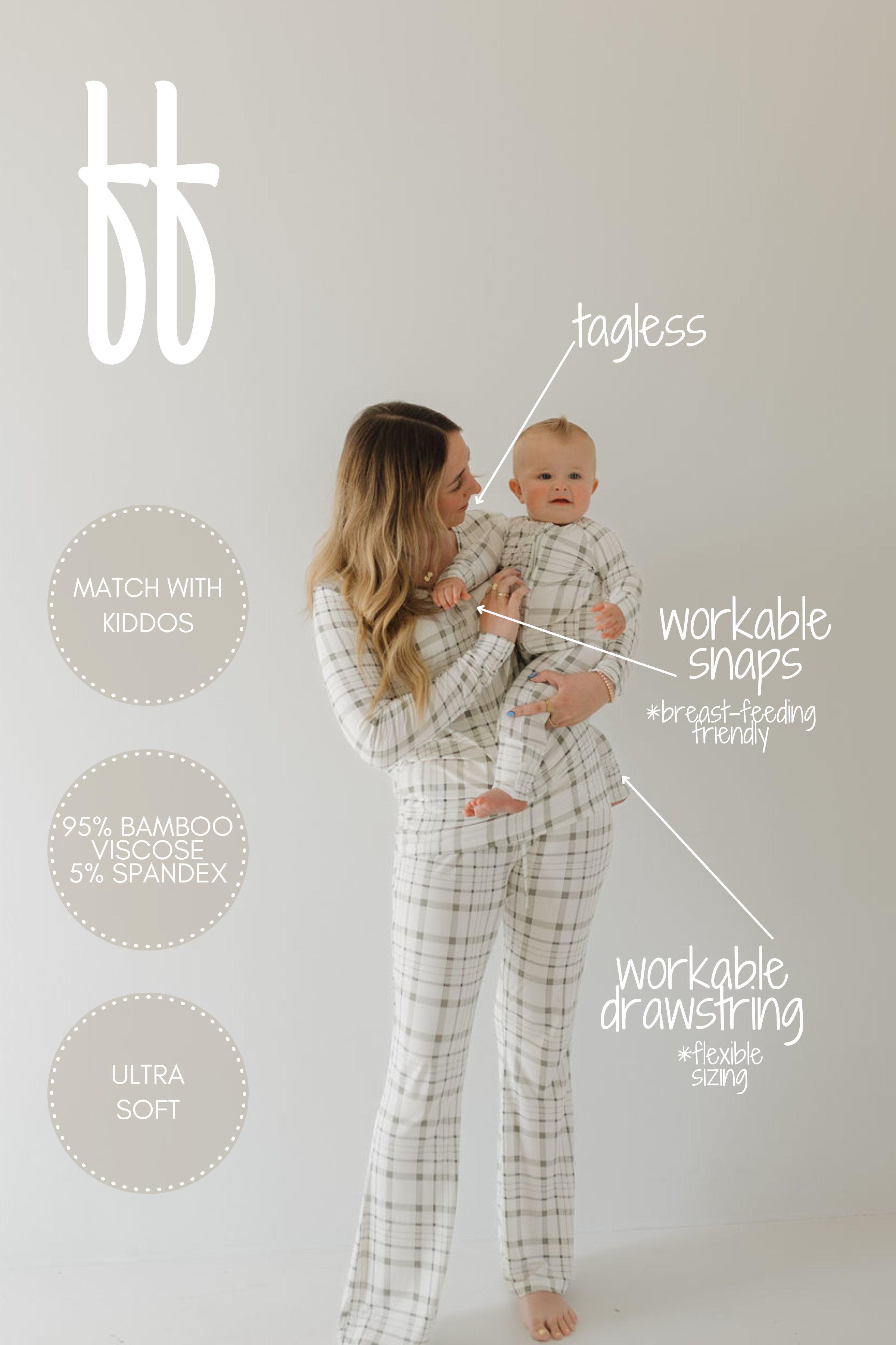 Women's Bamboo Pajama | Picnic Plaid