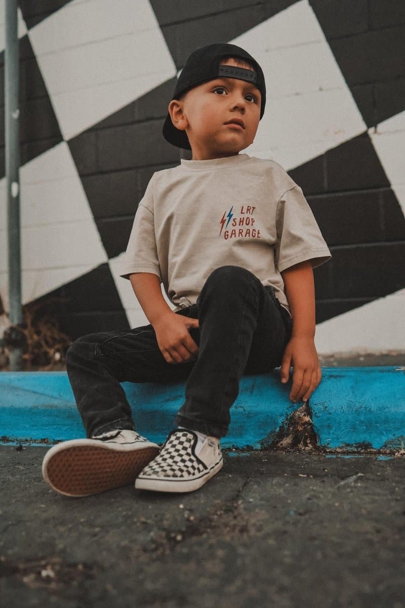 RED, WHITE AND BOOM TEE